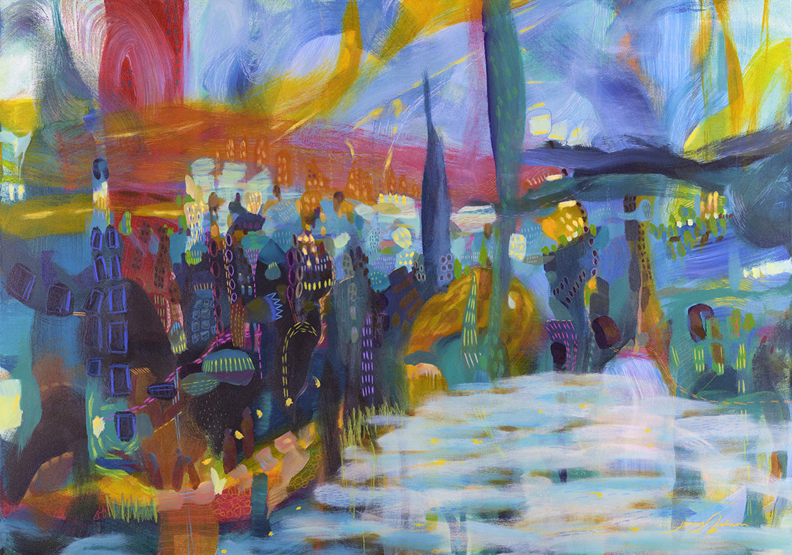 Original Art on Canvas – Jenny Axelsson Art