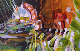 Valens grotta - Original Artwork