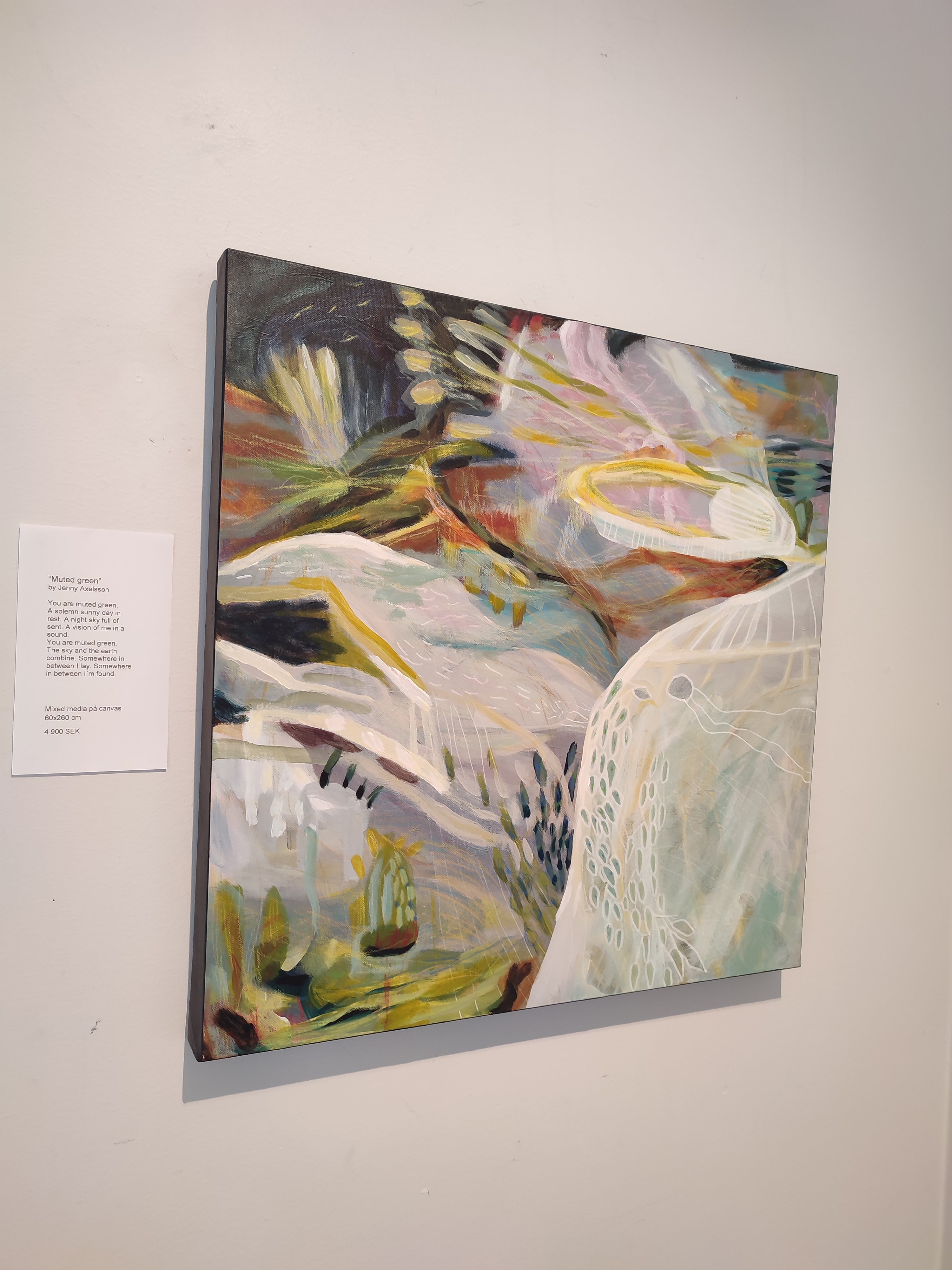 Muted green - Original Artwork