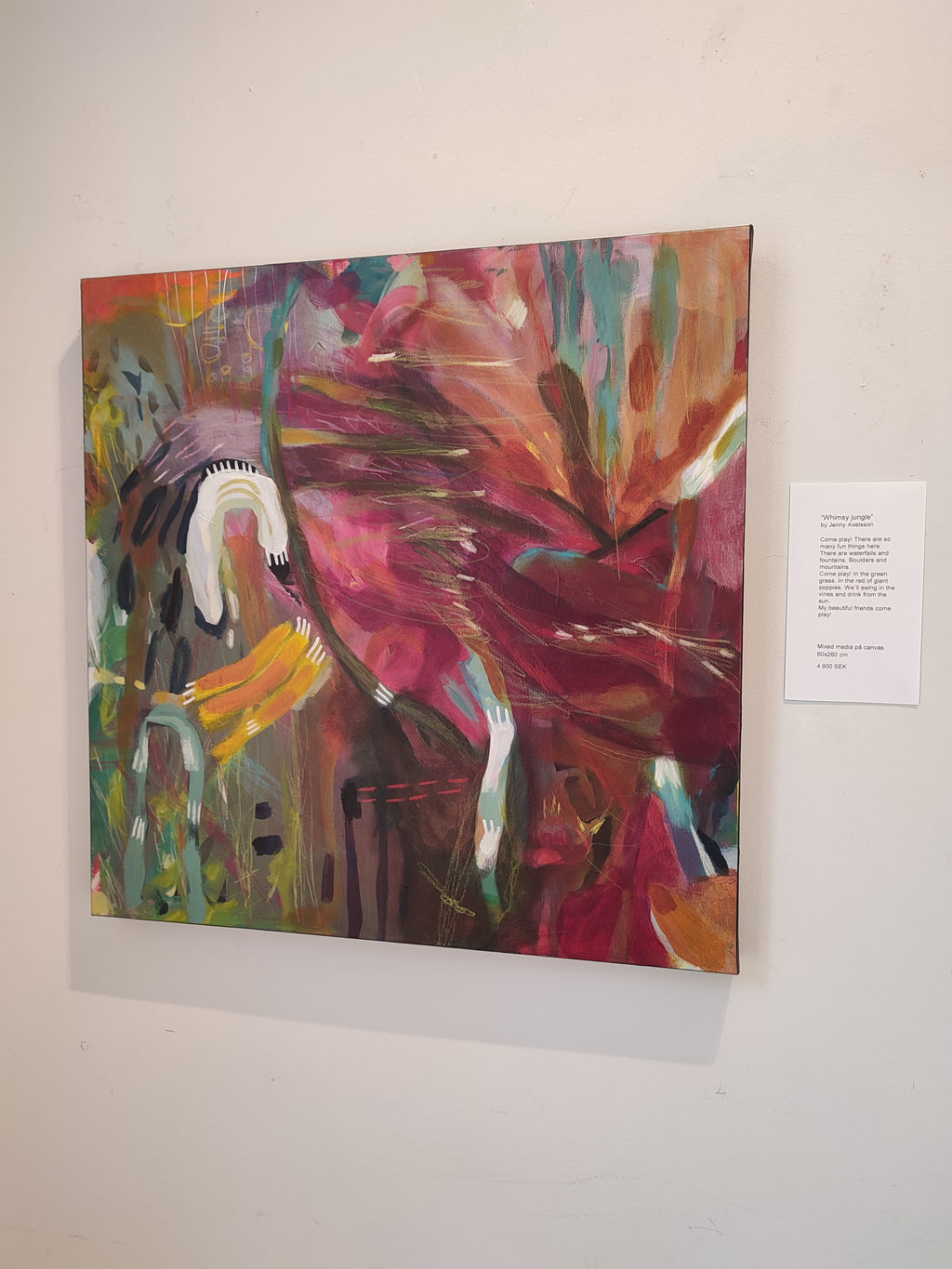 Whimsy jungle - Original Artwork