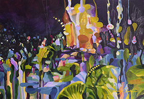 Svampar i trollskogen - Original Artwork