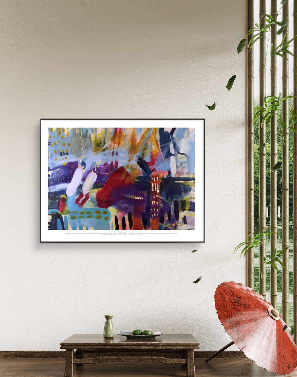 “Globally blinged” Print