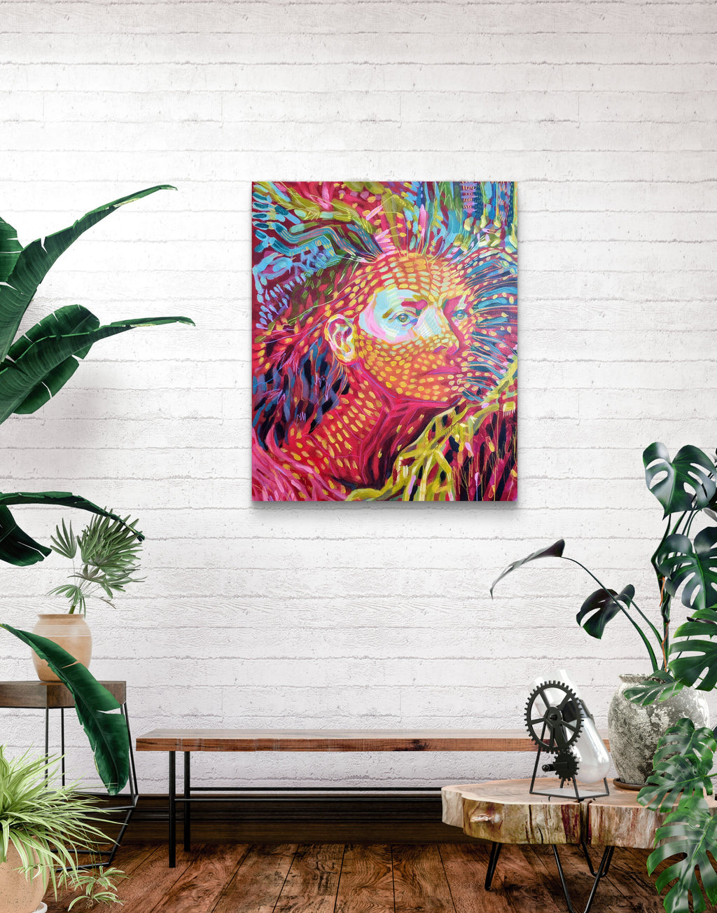 Red Lady - Original Artwork