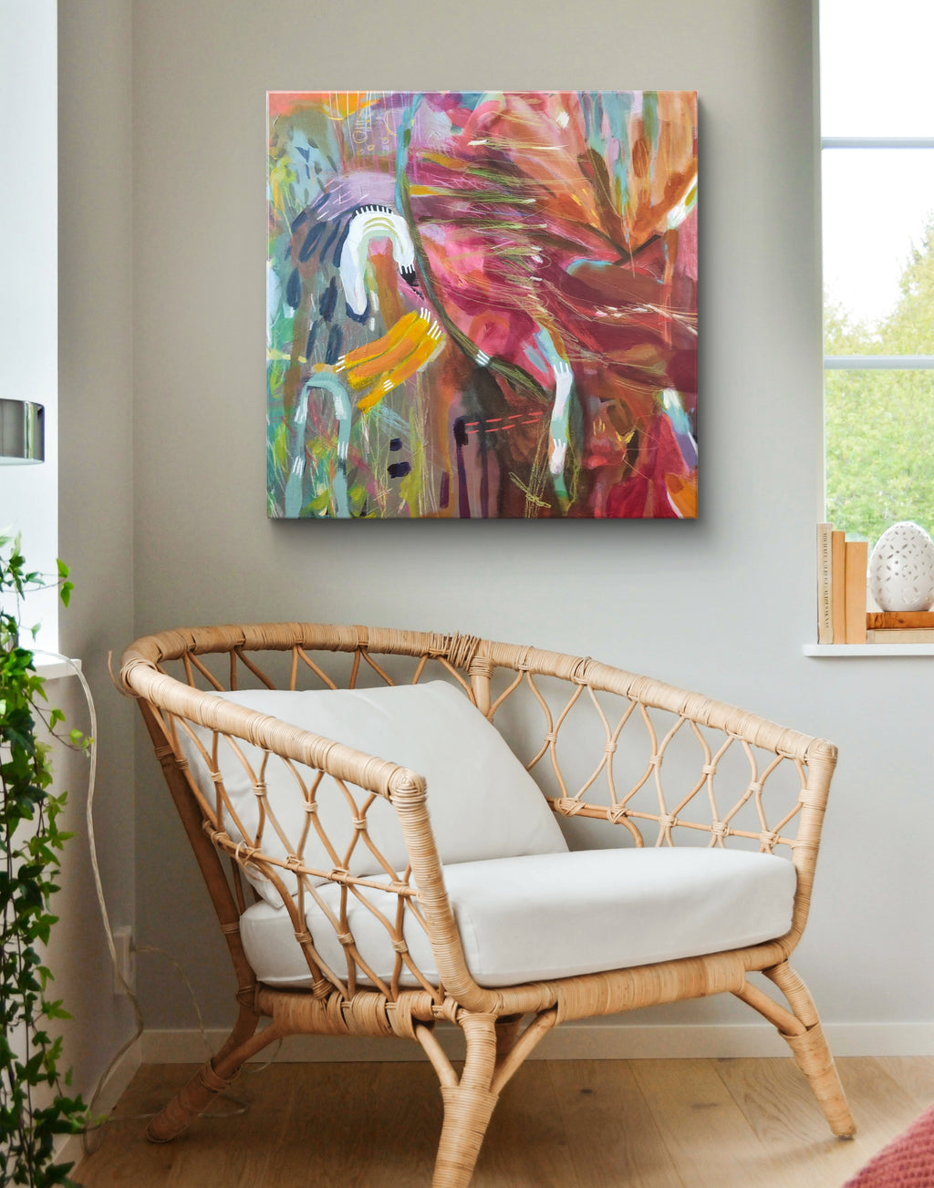 Whimsy jungle - Original Artwork