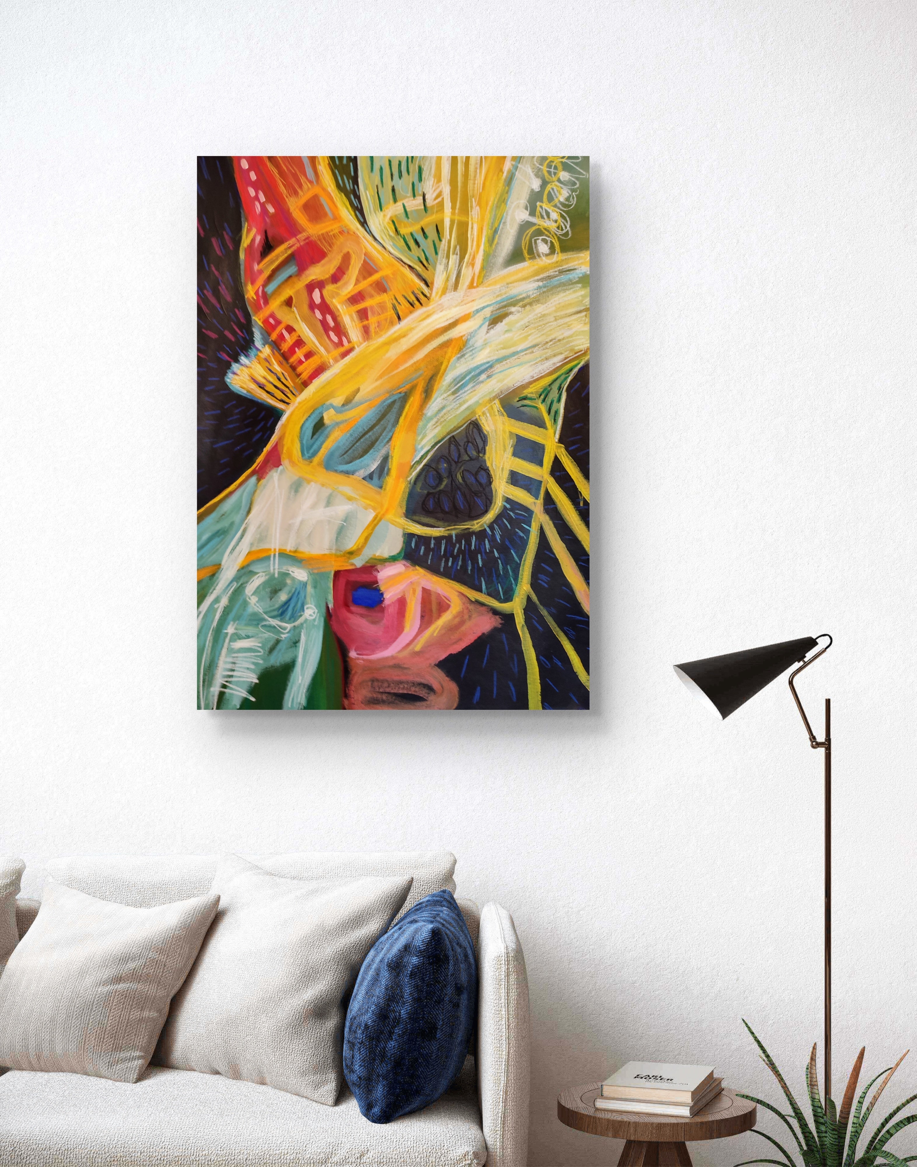 Like a fish in water - Original Artwork