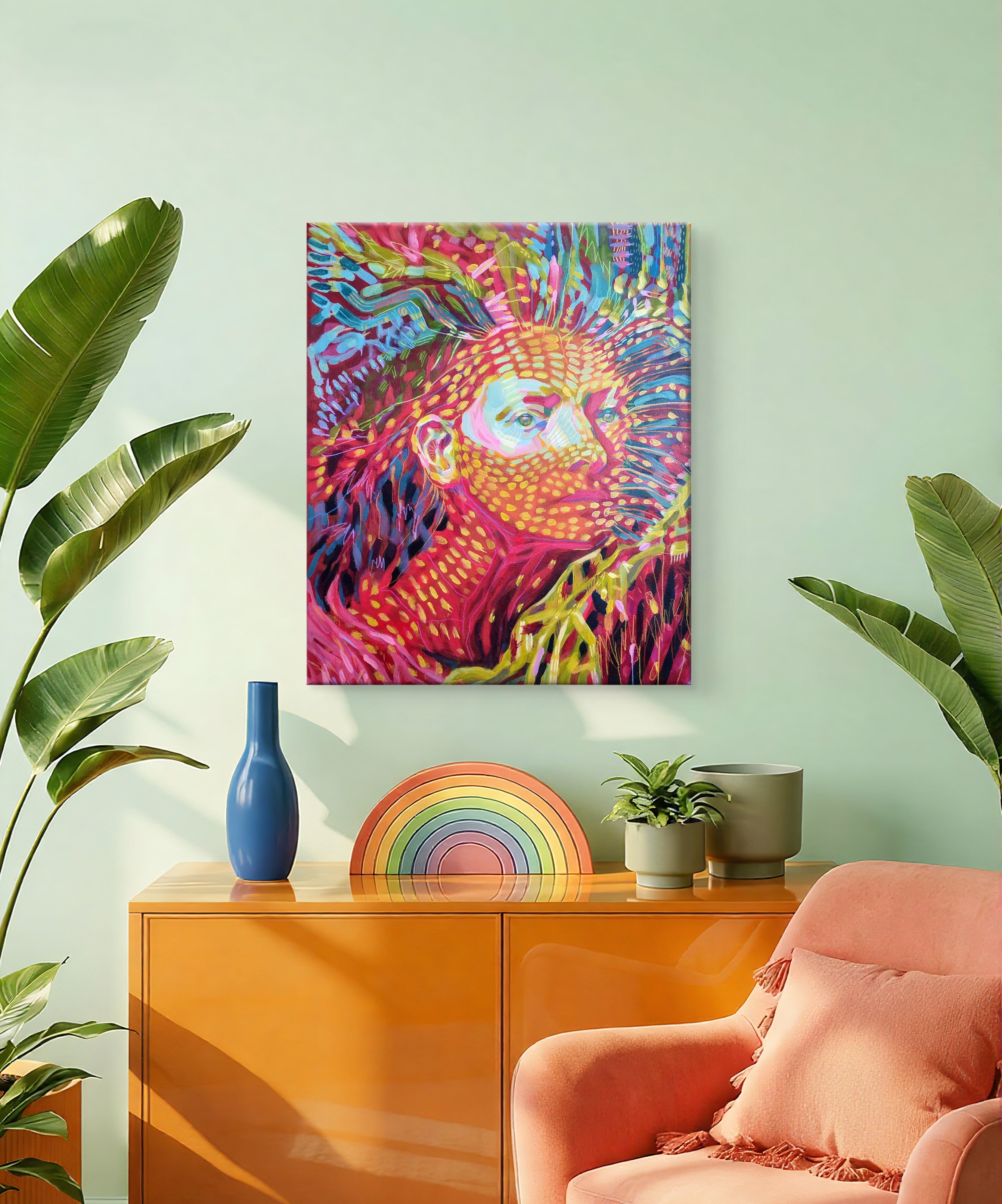 Red Lady - Original Artwork