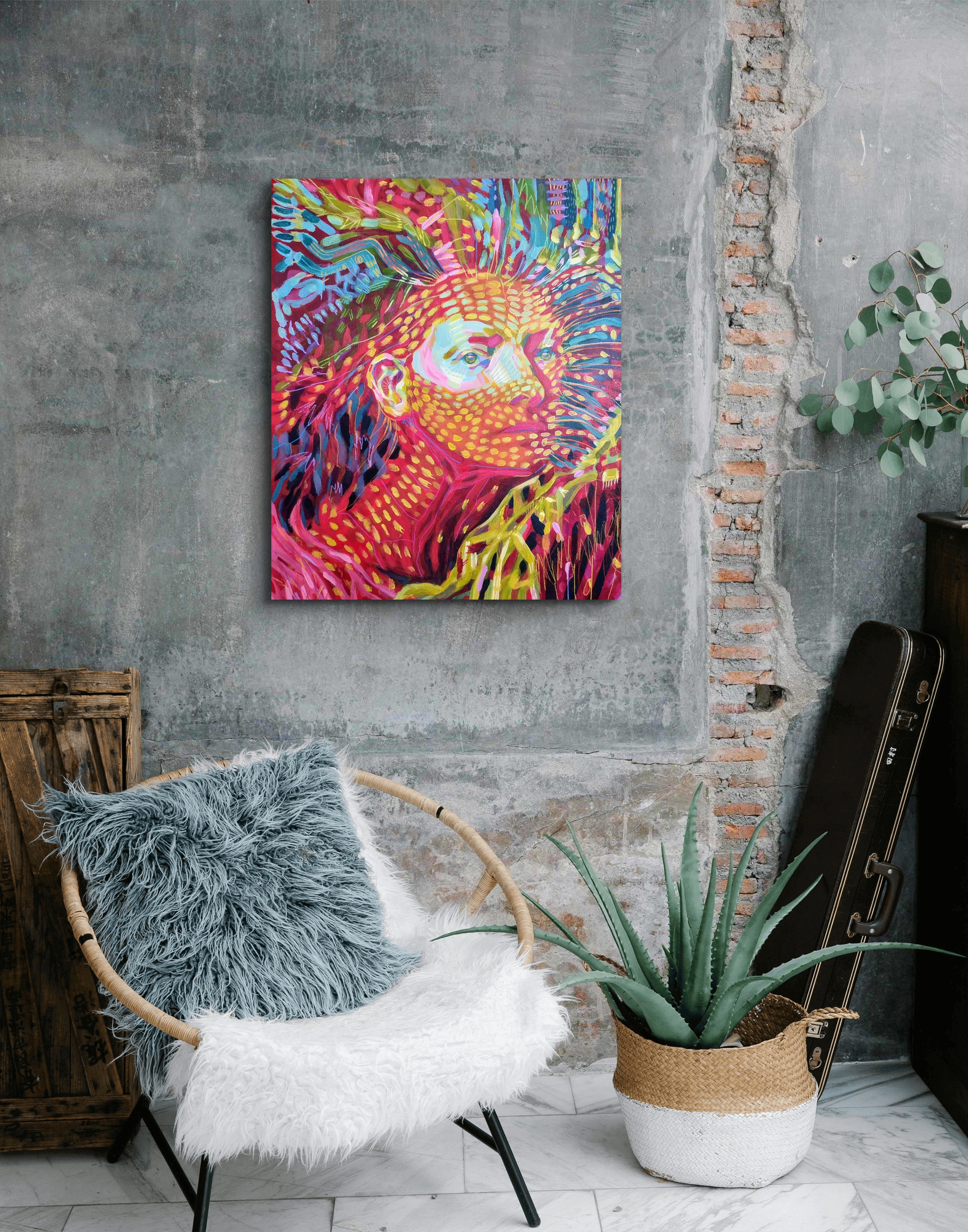 Red Lady - Original Artwork