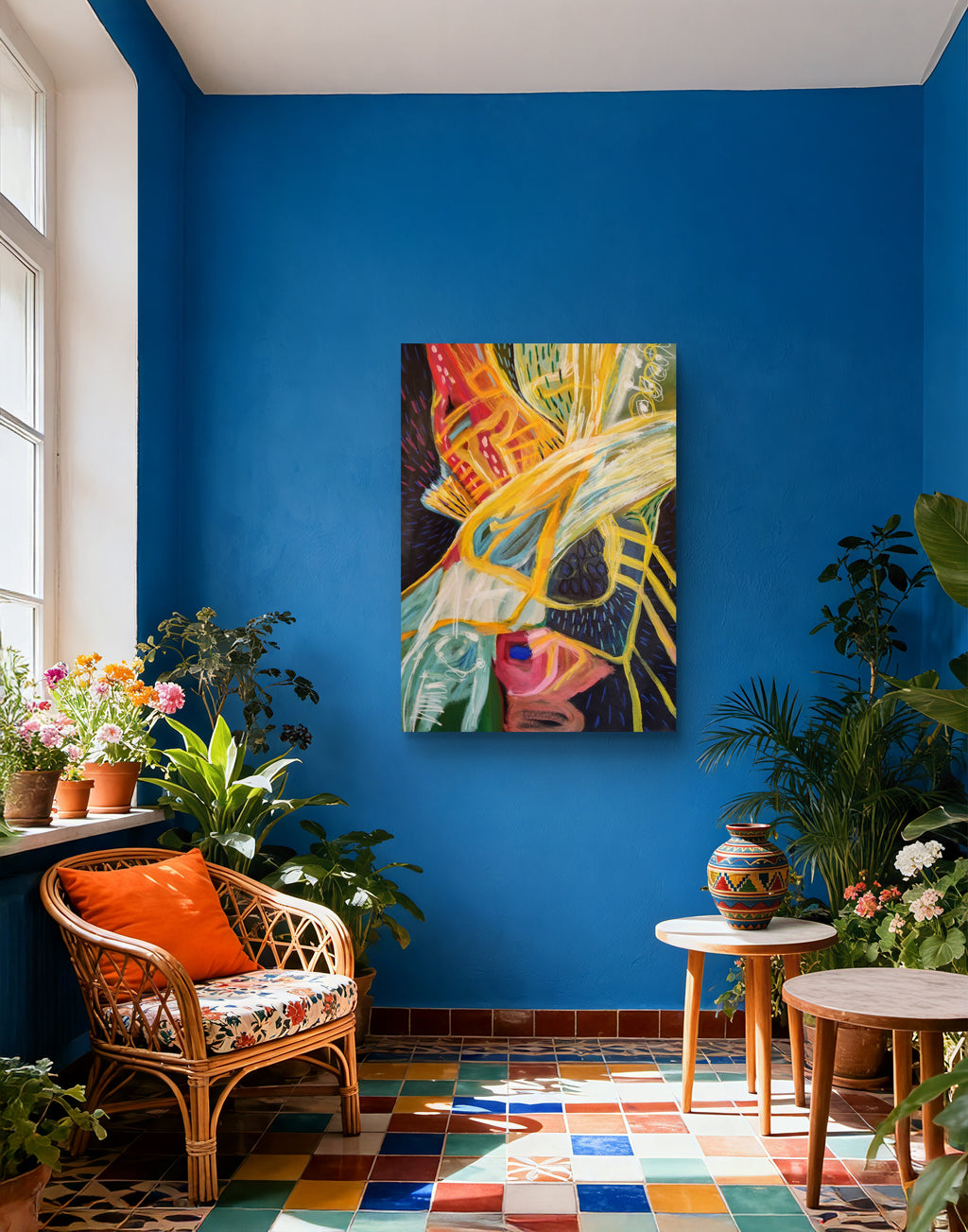 Like a fish in water - Original Artwork