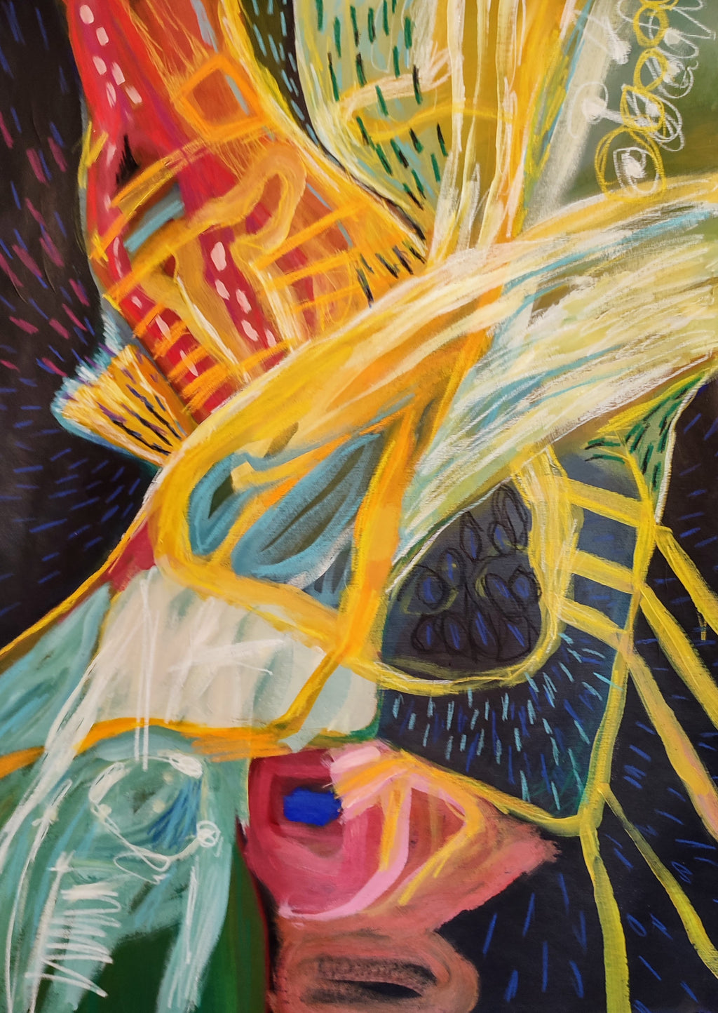 Like a fish in water - Original Artwork