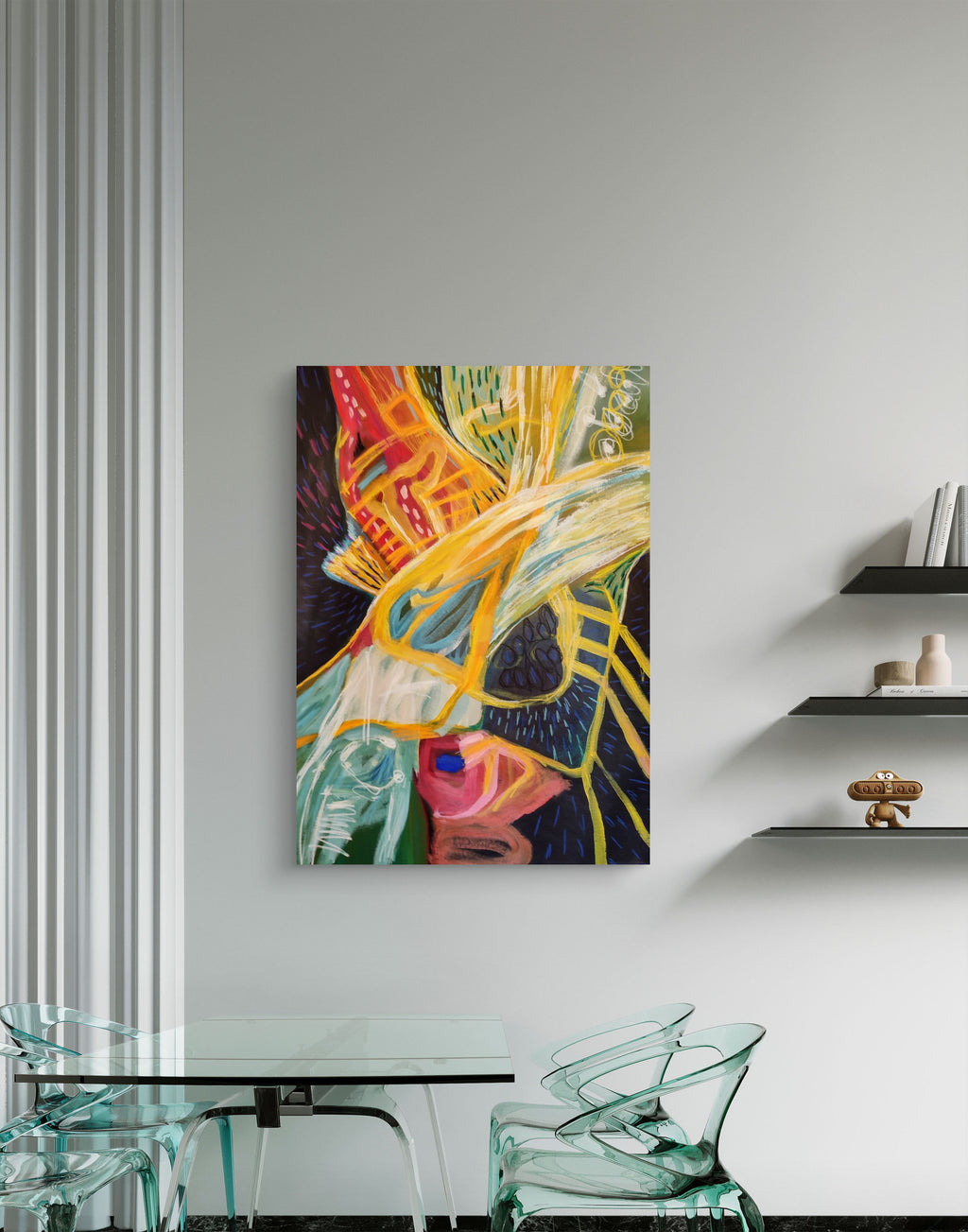 Like a fish in water - Original Artwork