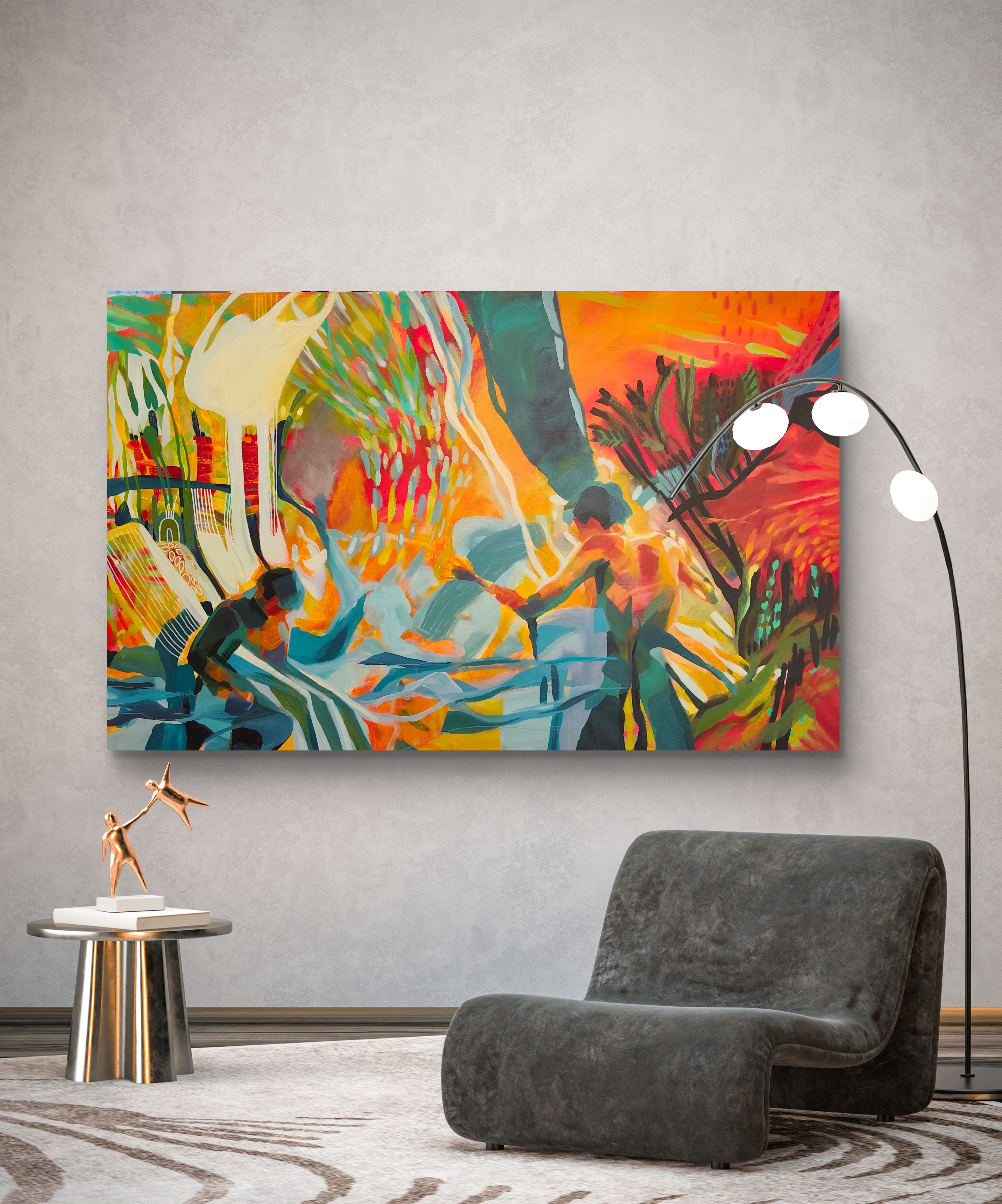 The baptism- Original Artwork