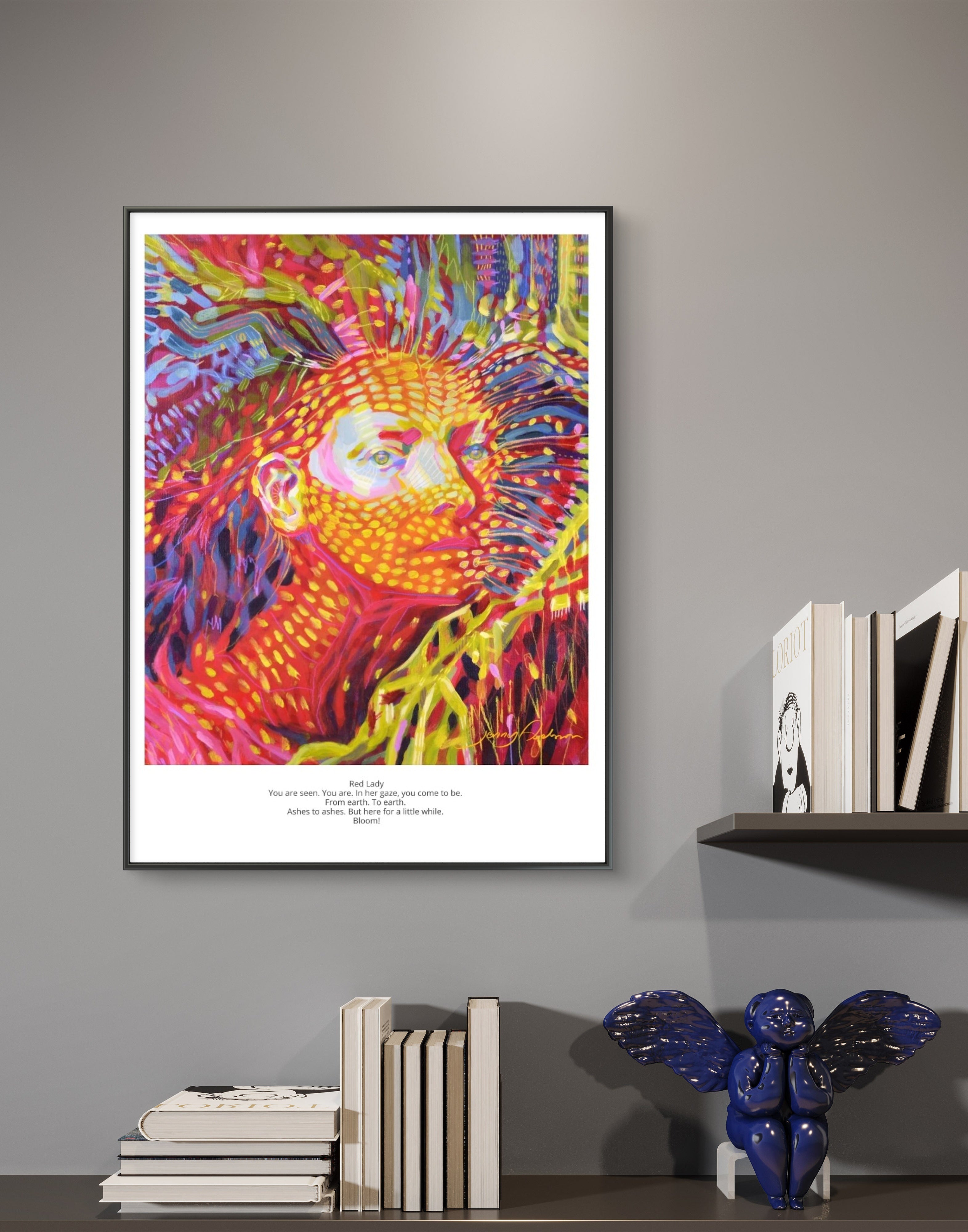 Red Lady - Print