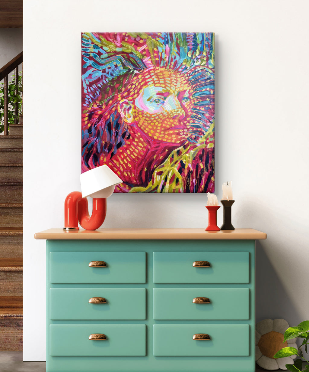 Red Lady - Original Artwork