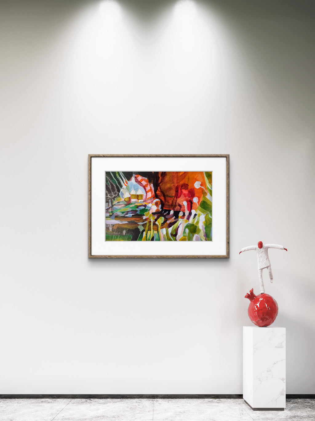Valens grotta - Original Artwork