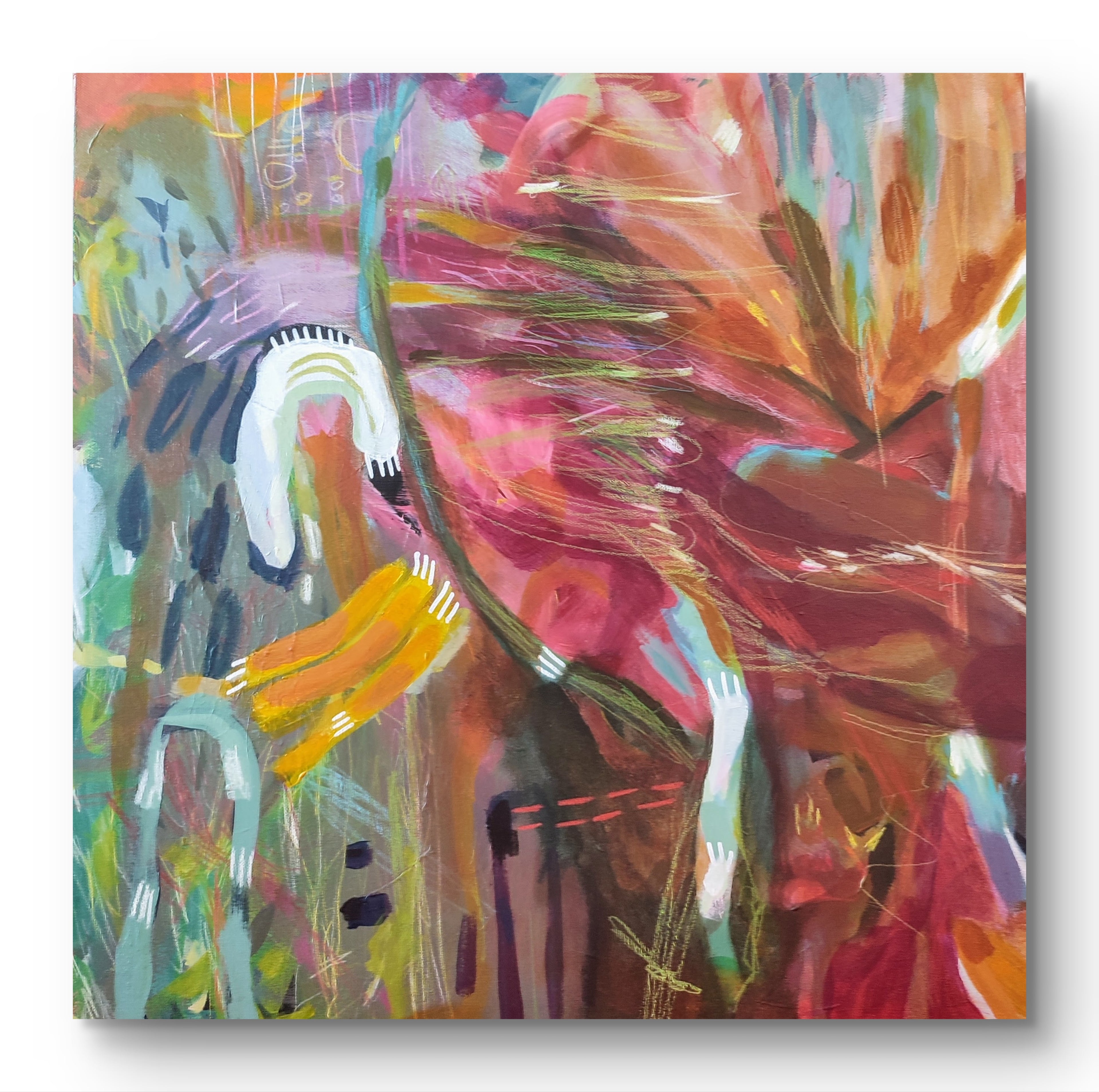 Whimsy jungle - Original Artwork