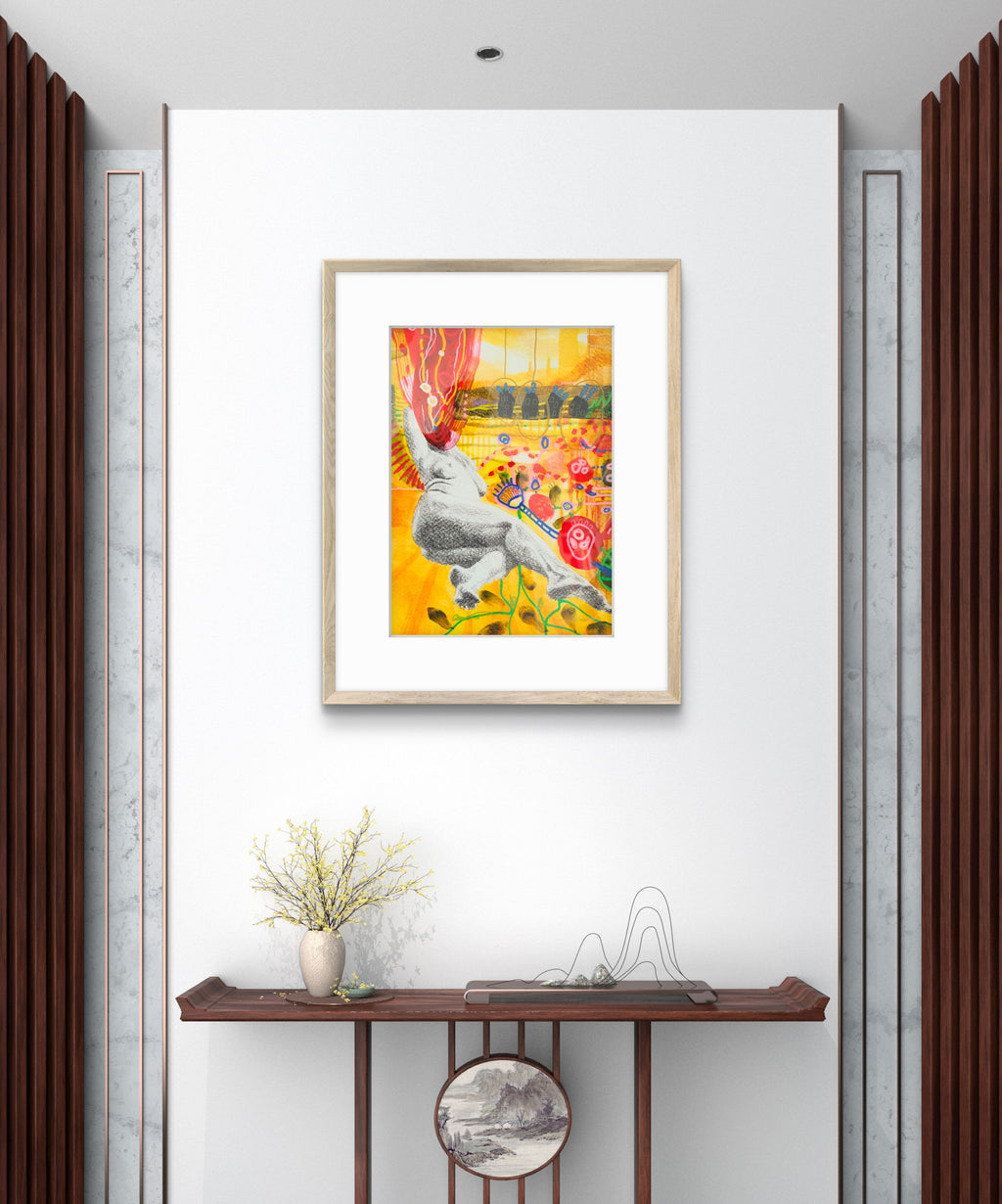 Seven flowers - Original Artwork