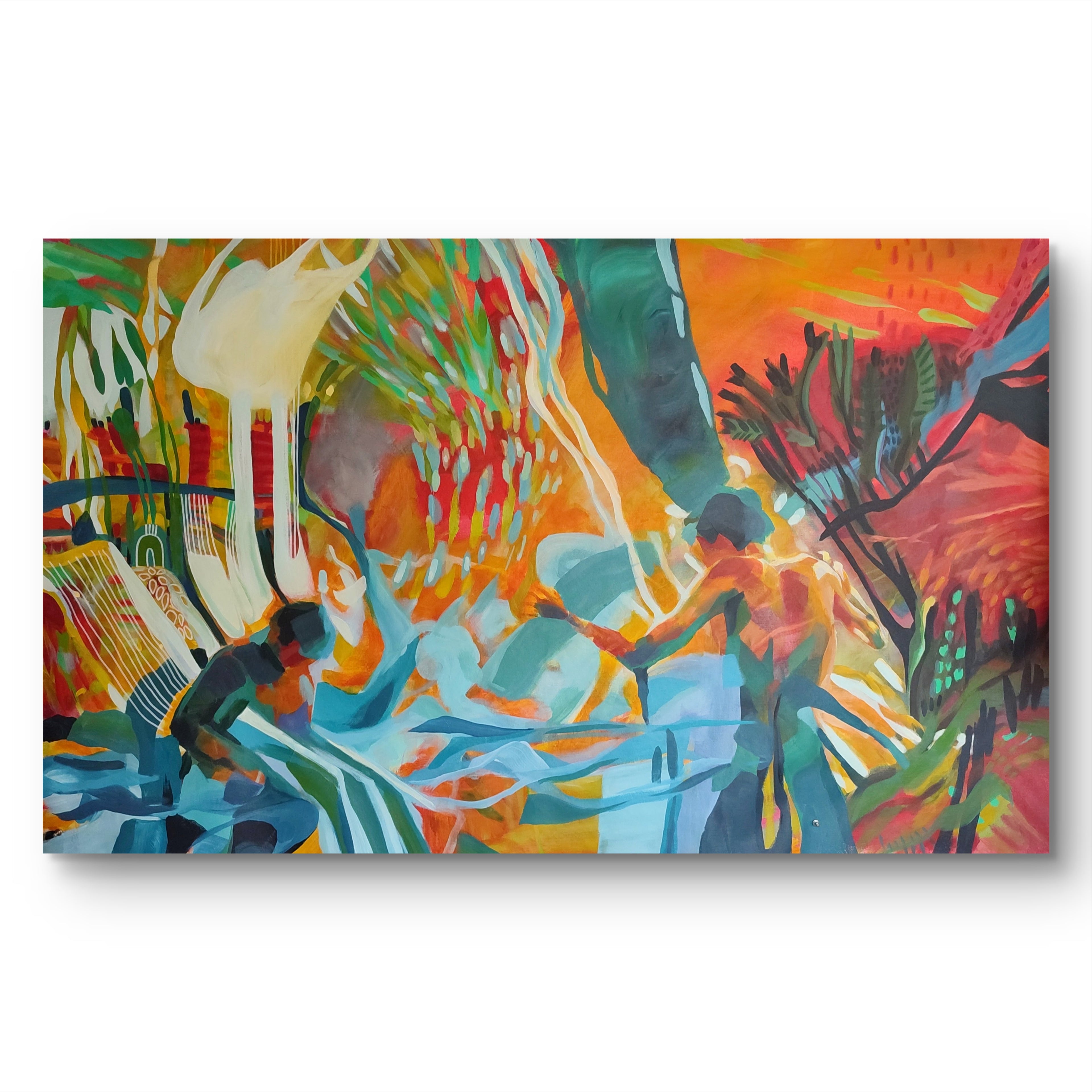 The baptism- Original Artwork