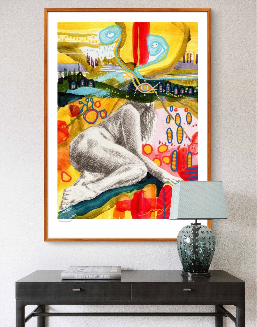 "Urban picnic" Print