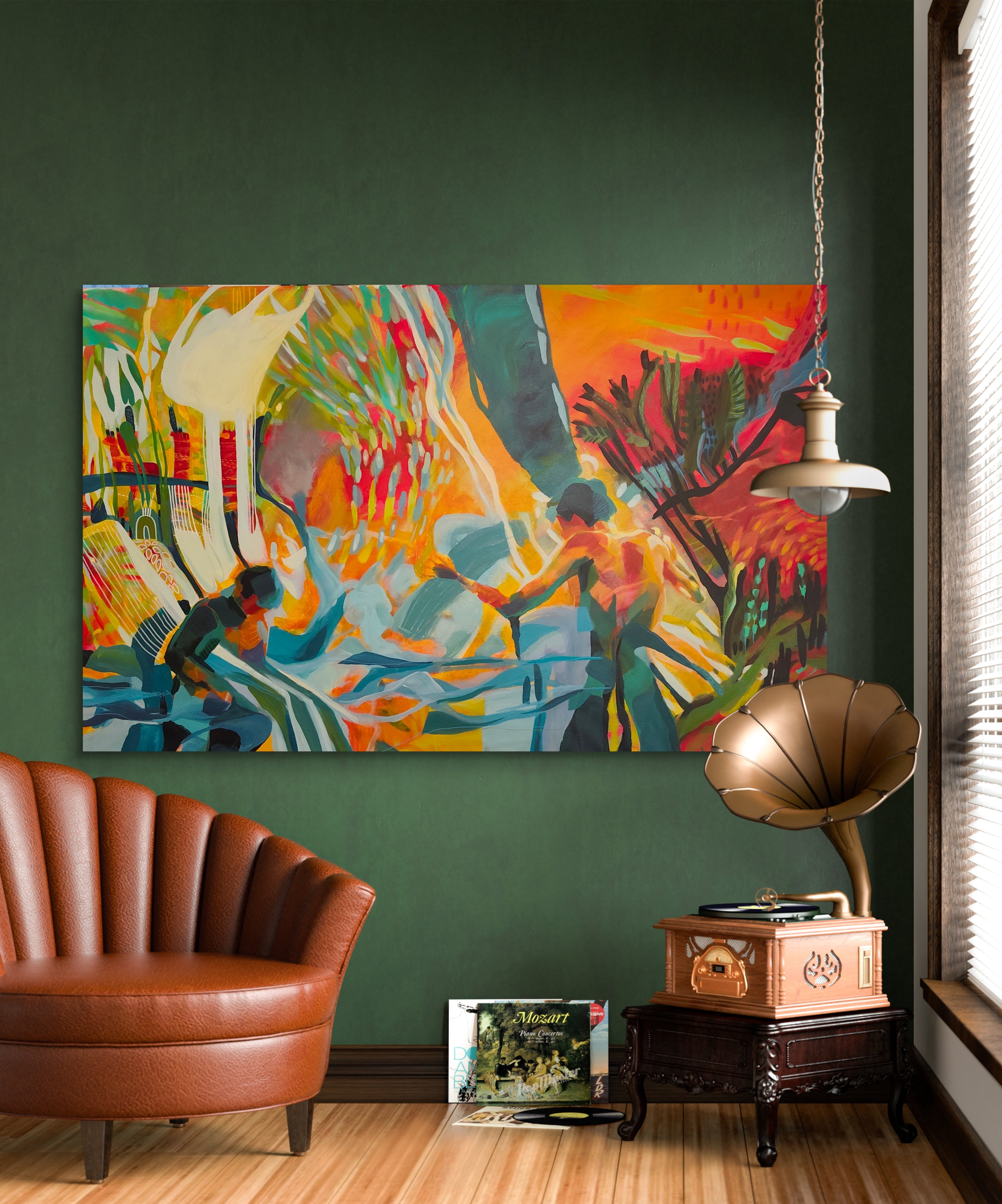 The baptism- Original Artwork