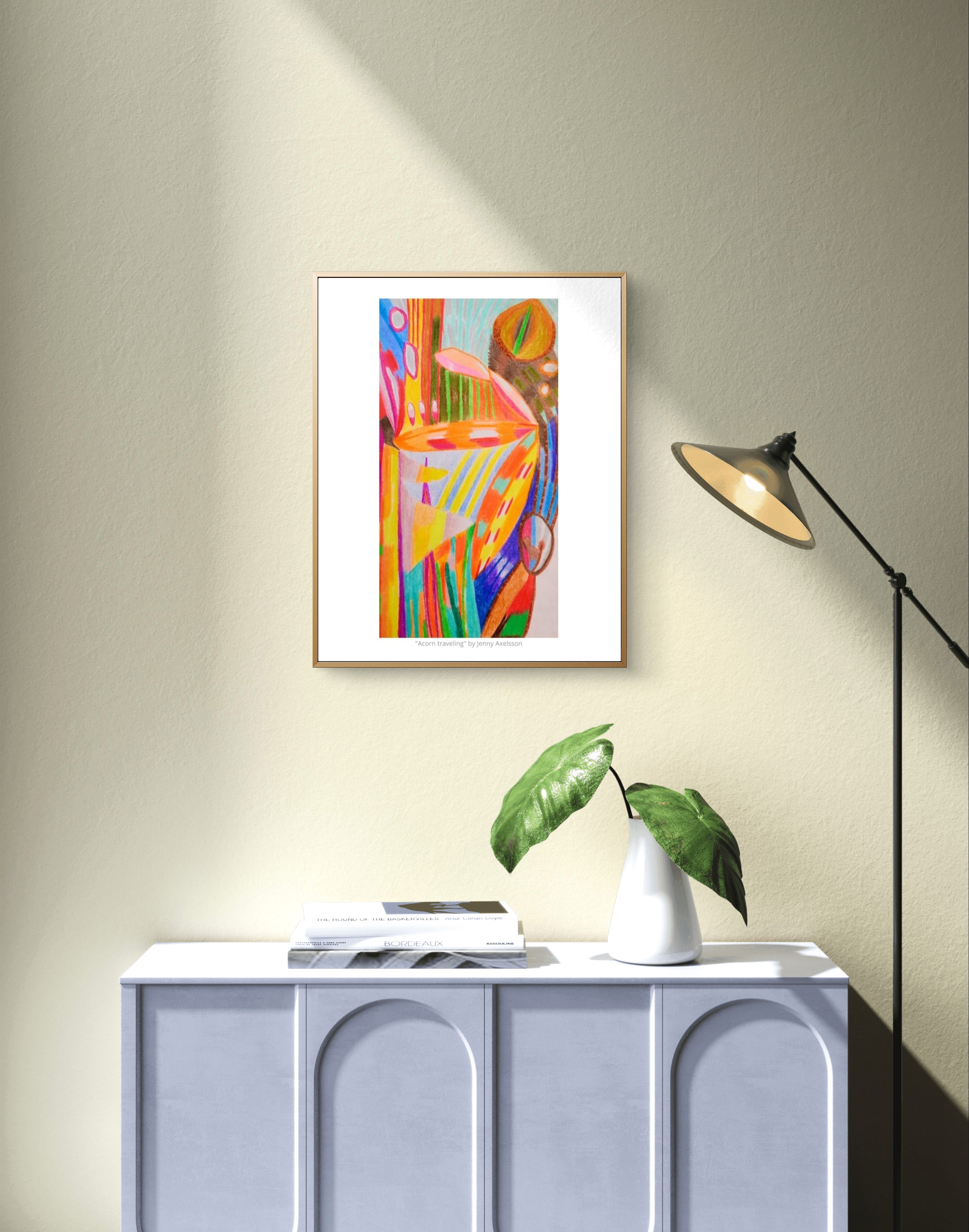 Acorn traveling - Print – Jenny Axelsson Art