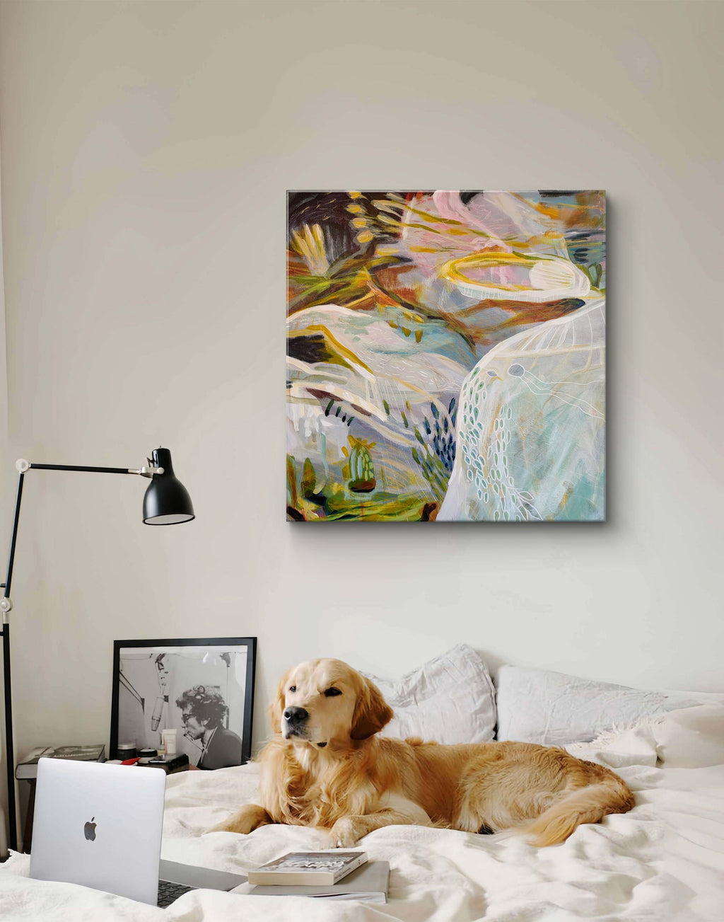 Muted green - Original Artwork