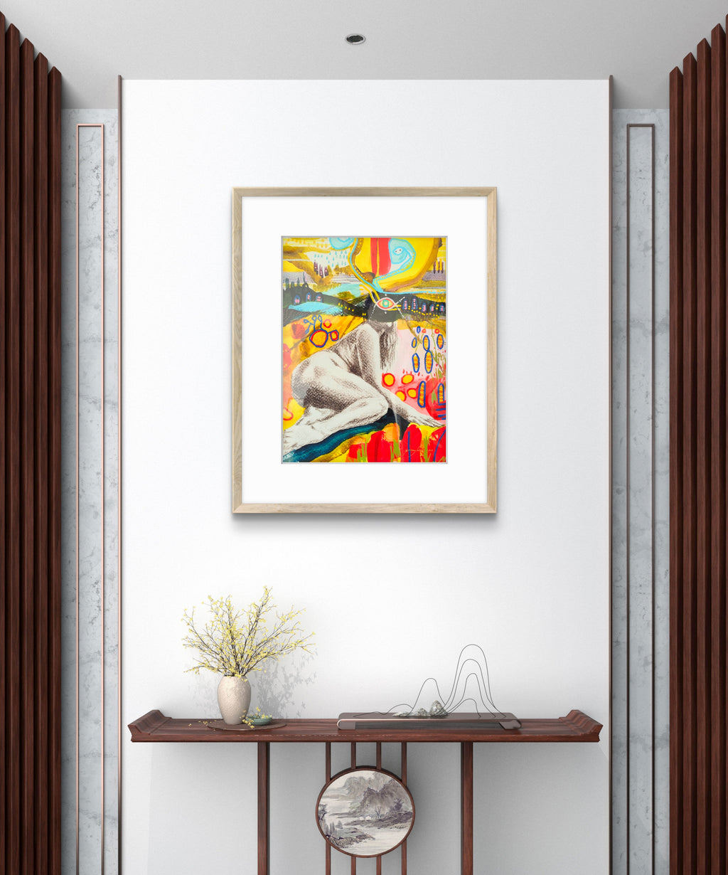 Urban picnic - Original Artwork