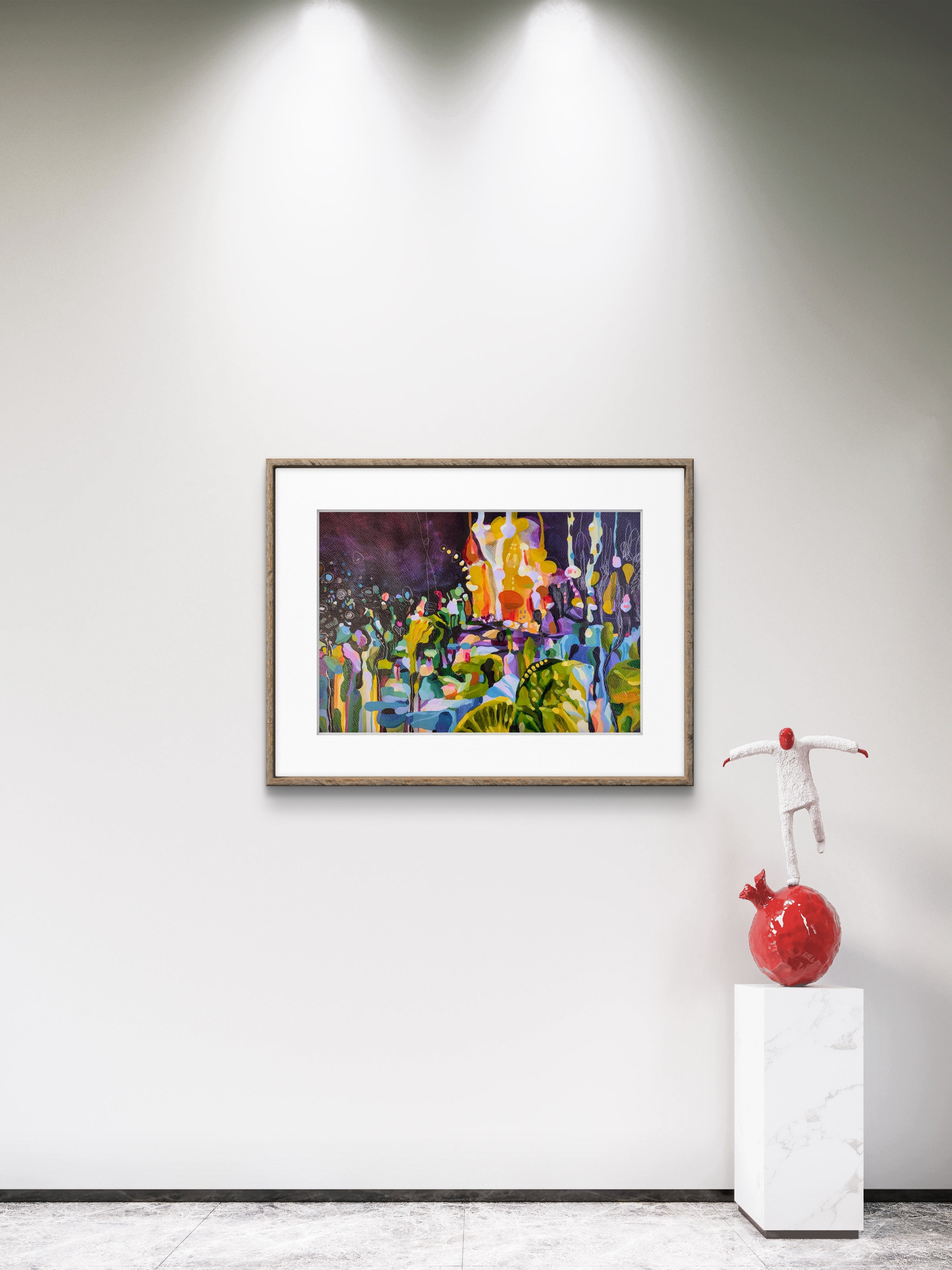 Svampar i trollskogen - Original Artwork