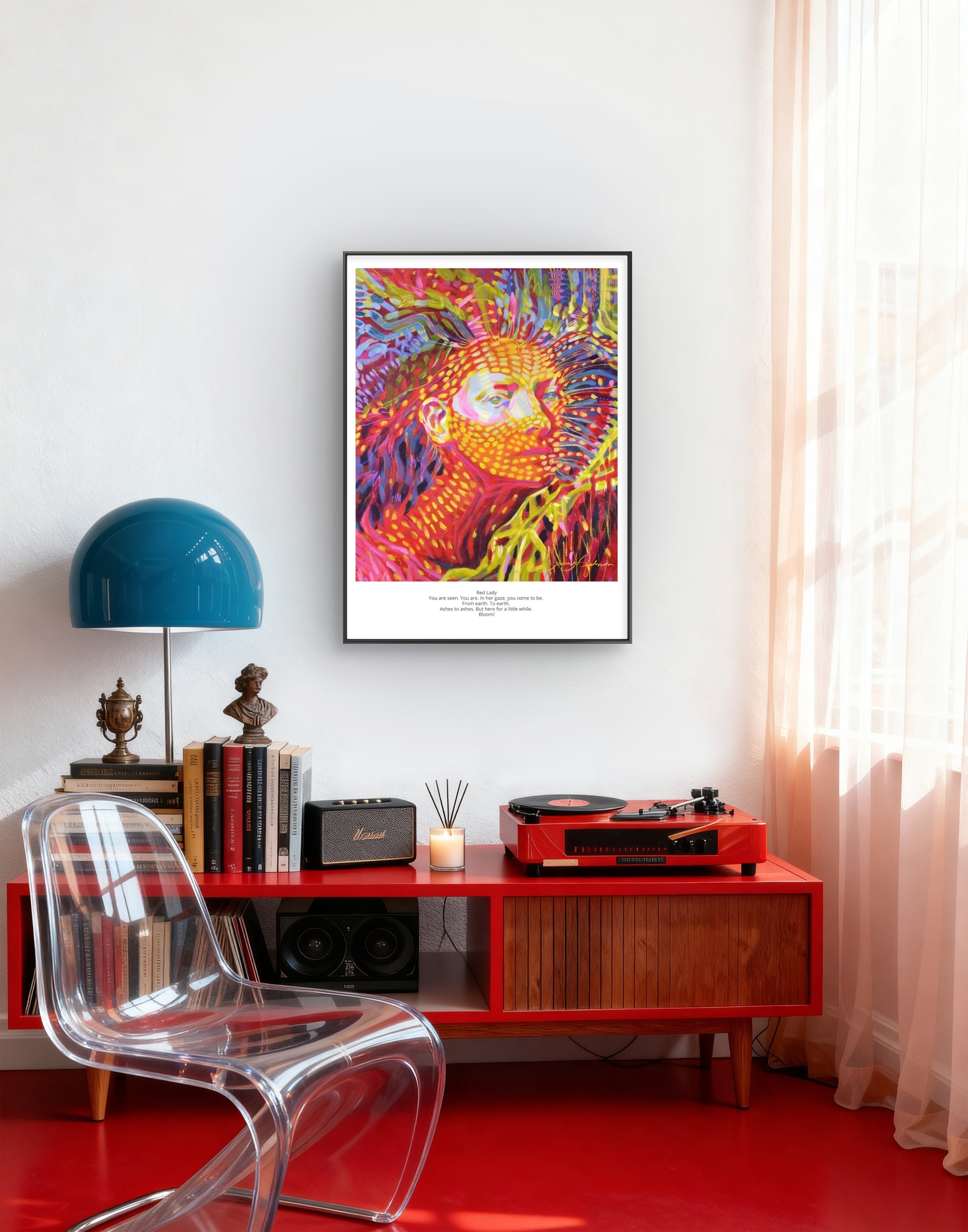 Red Lady - Print