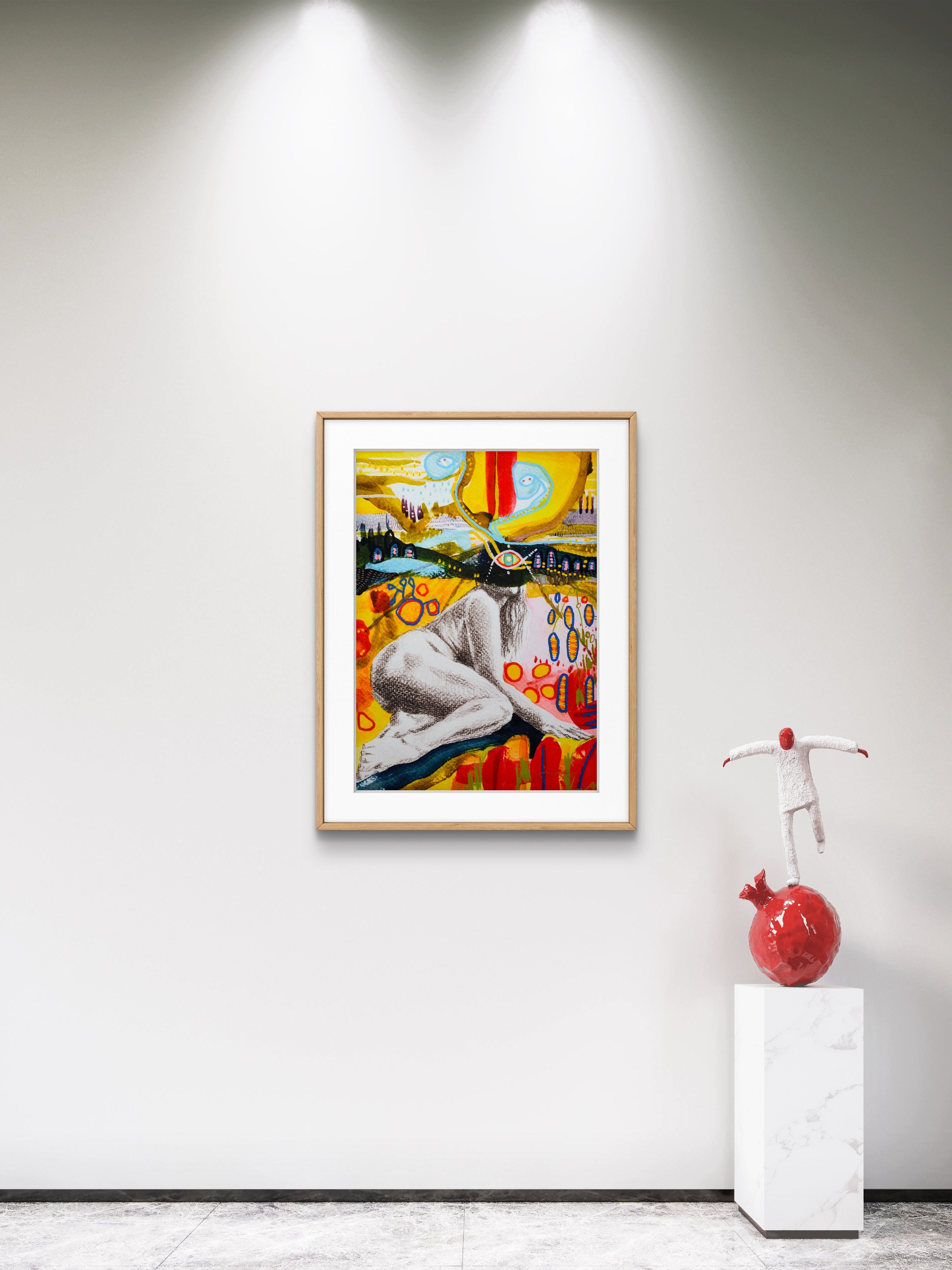 Urban picnic - Original Artwork