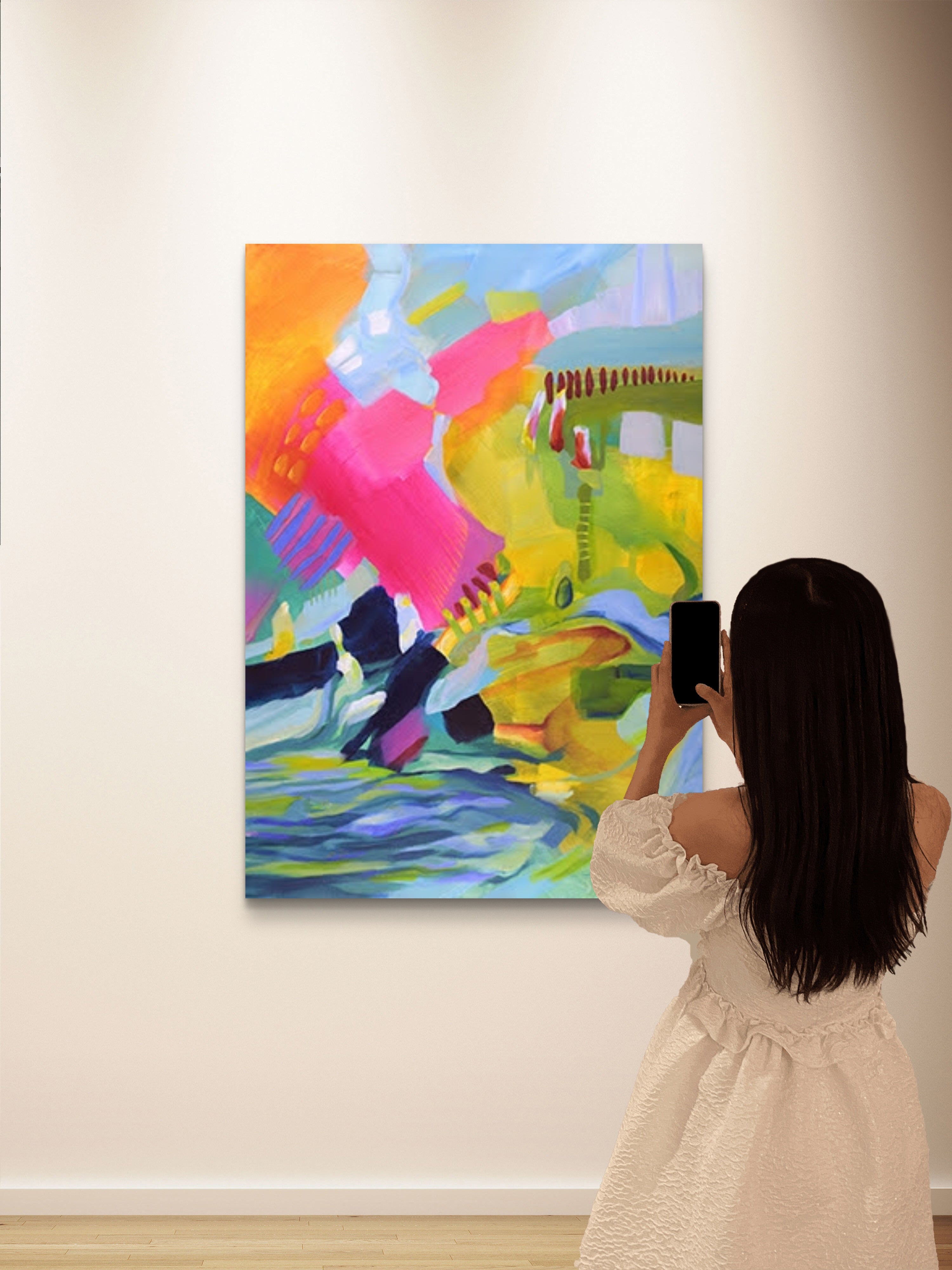 Joy is a place to be - Original Artwork
