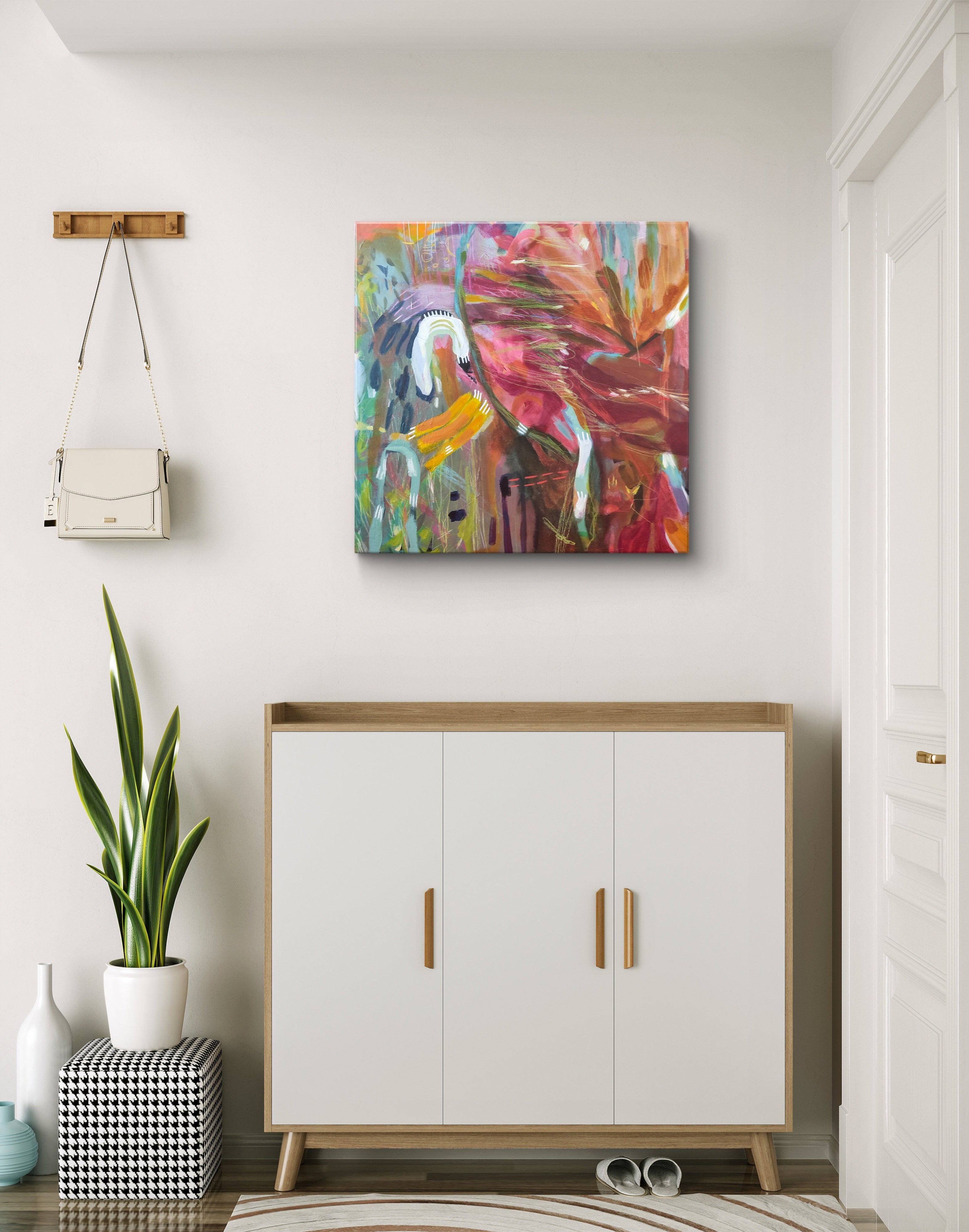 Whimsy jungle - Original Artwork