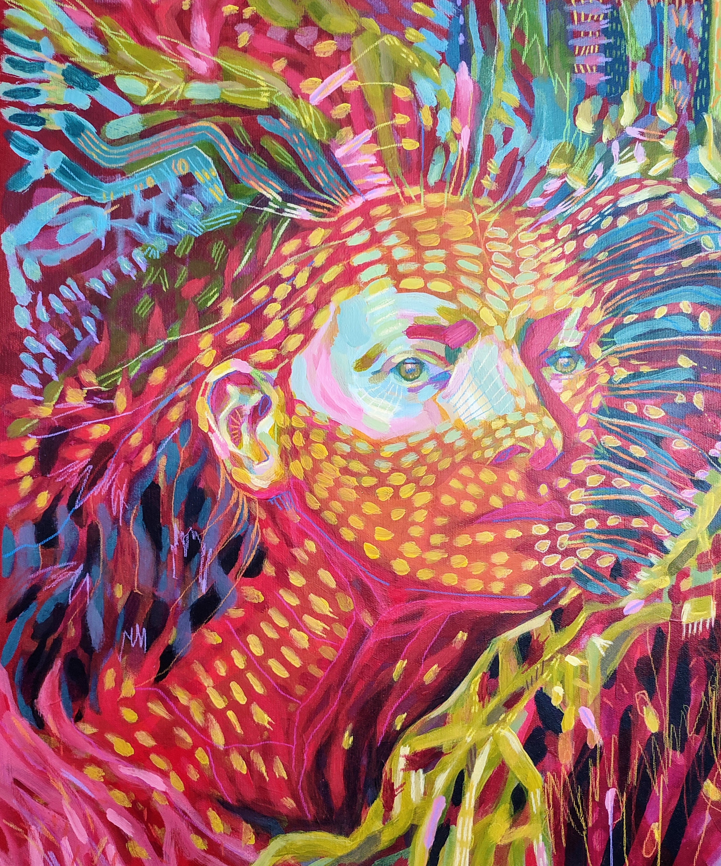 Red Lady - Original Artwork