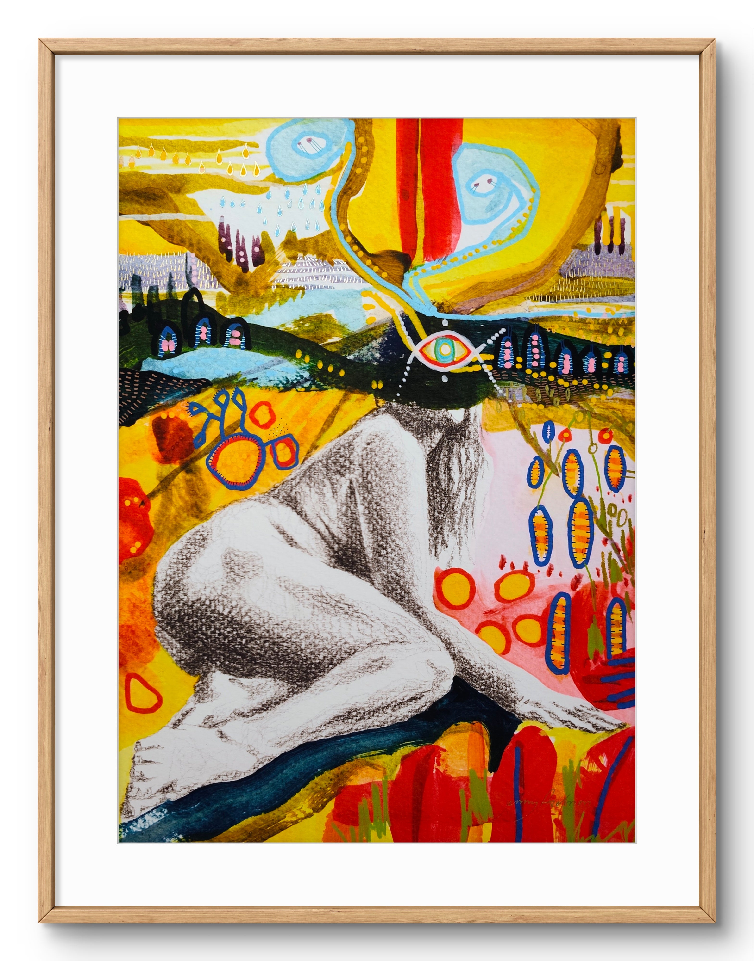 Urban picnic - Original Artwork