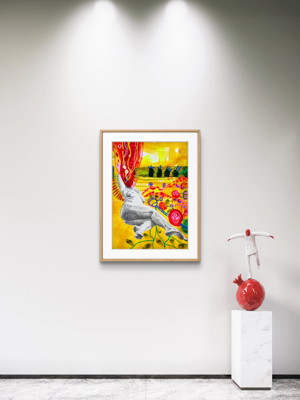 Seven flowers - Original Artwork