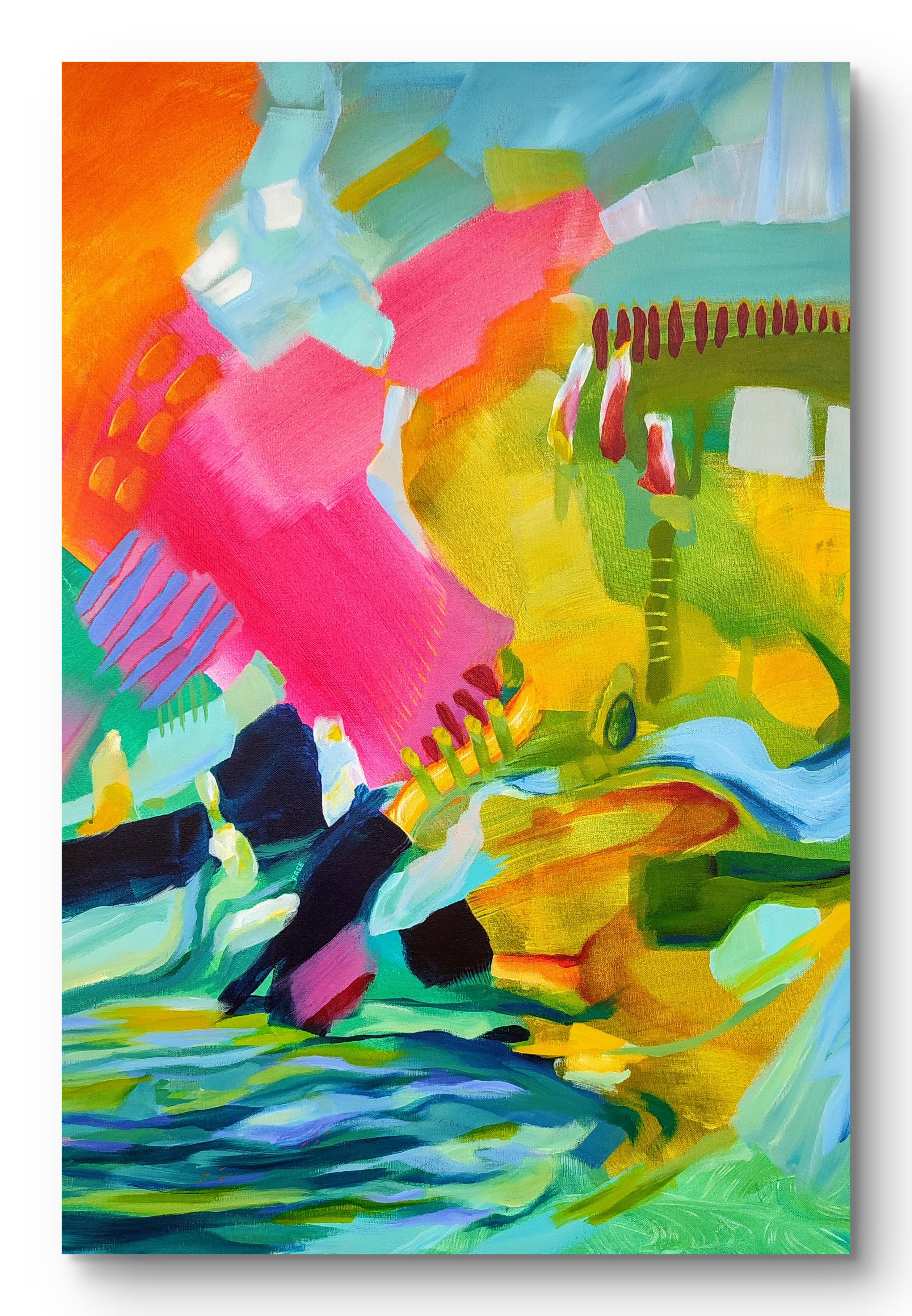 Joy is a place to be - Original Artwork
