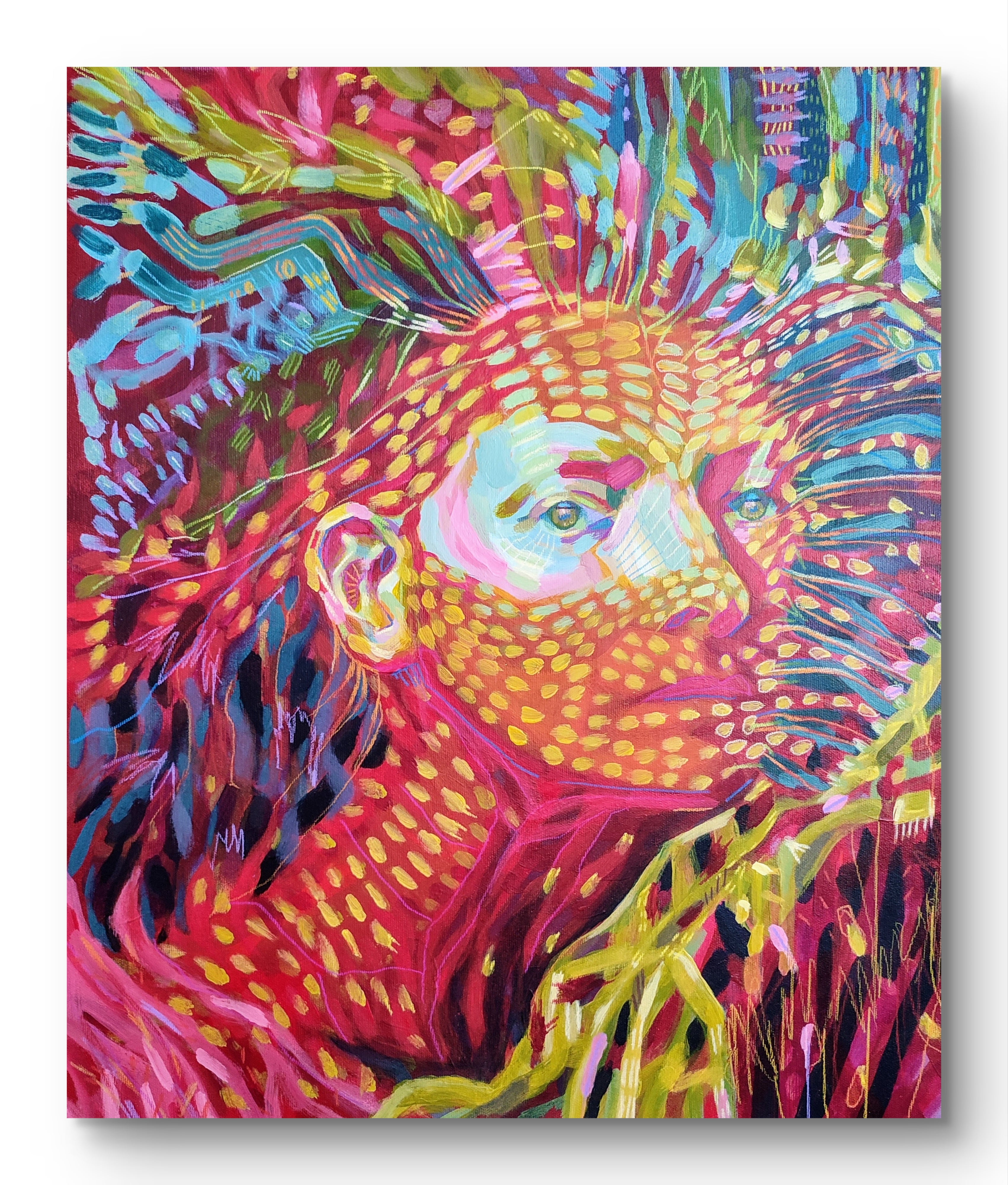 Red Lady - Original Artwork