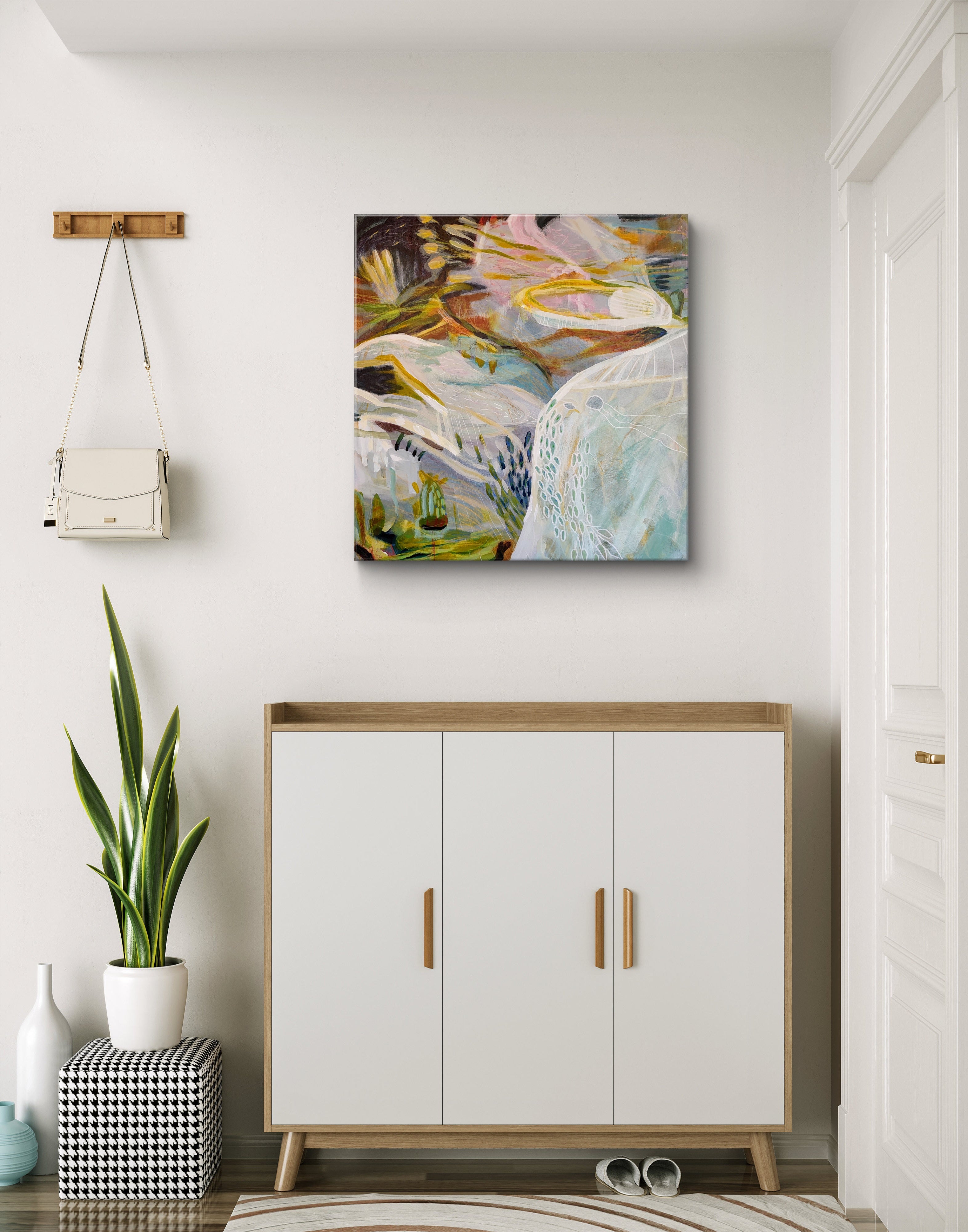 Muted green - Original Artwork