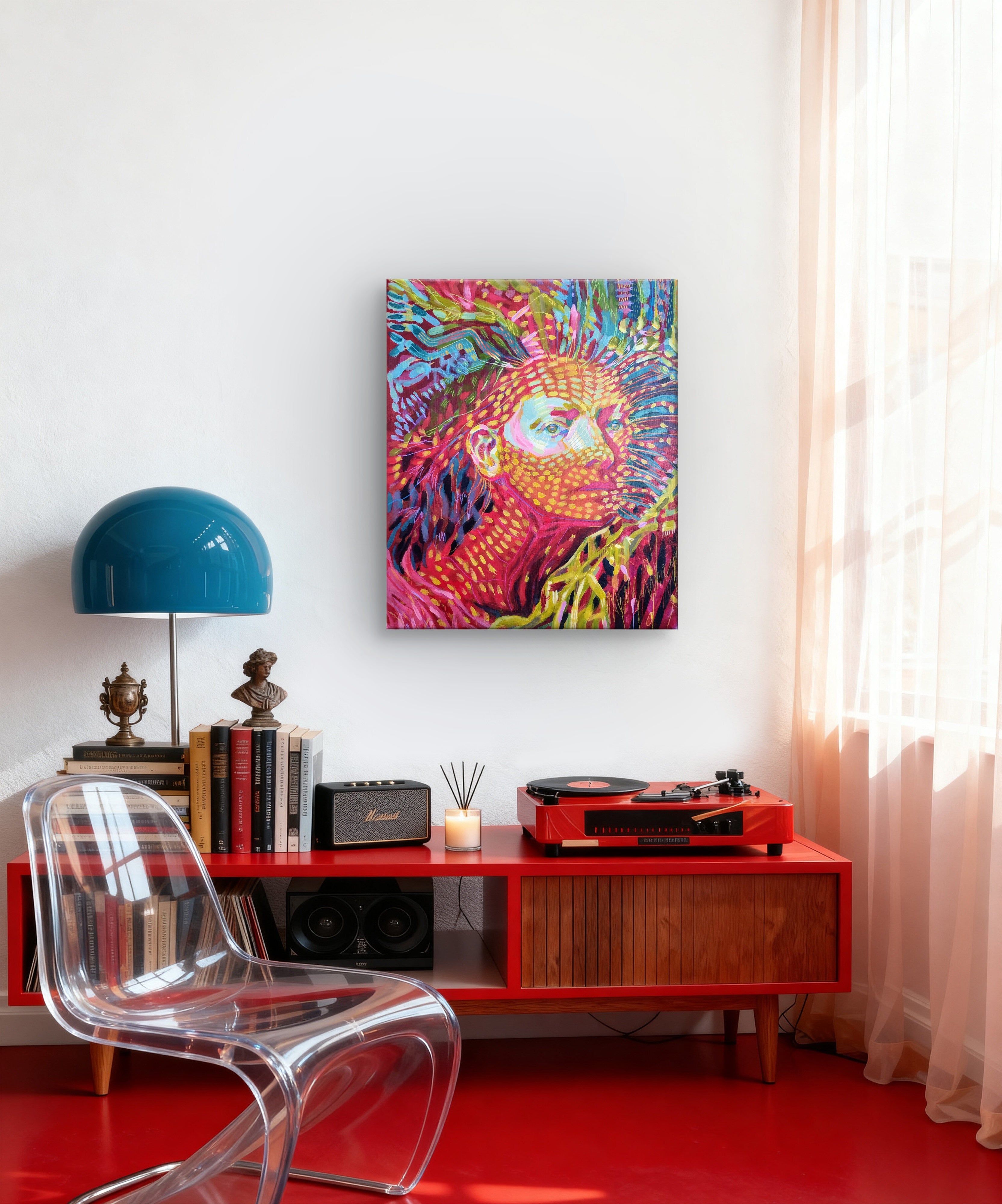 Red Lady - Original Artwork