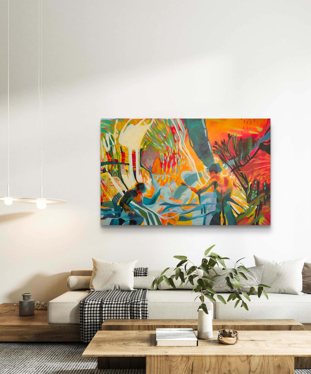 The baptism- Original Artwork