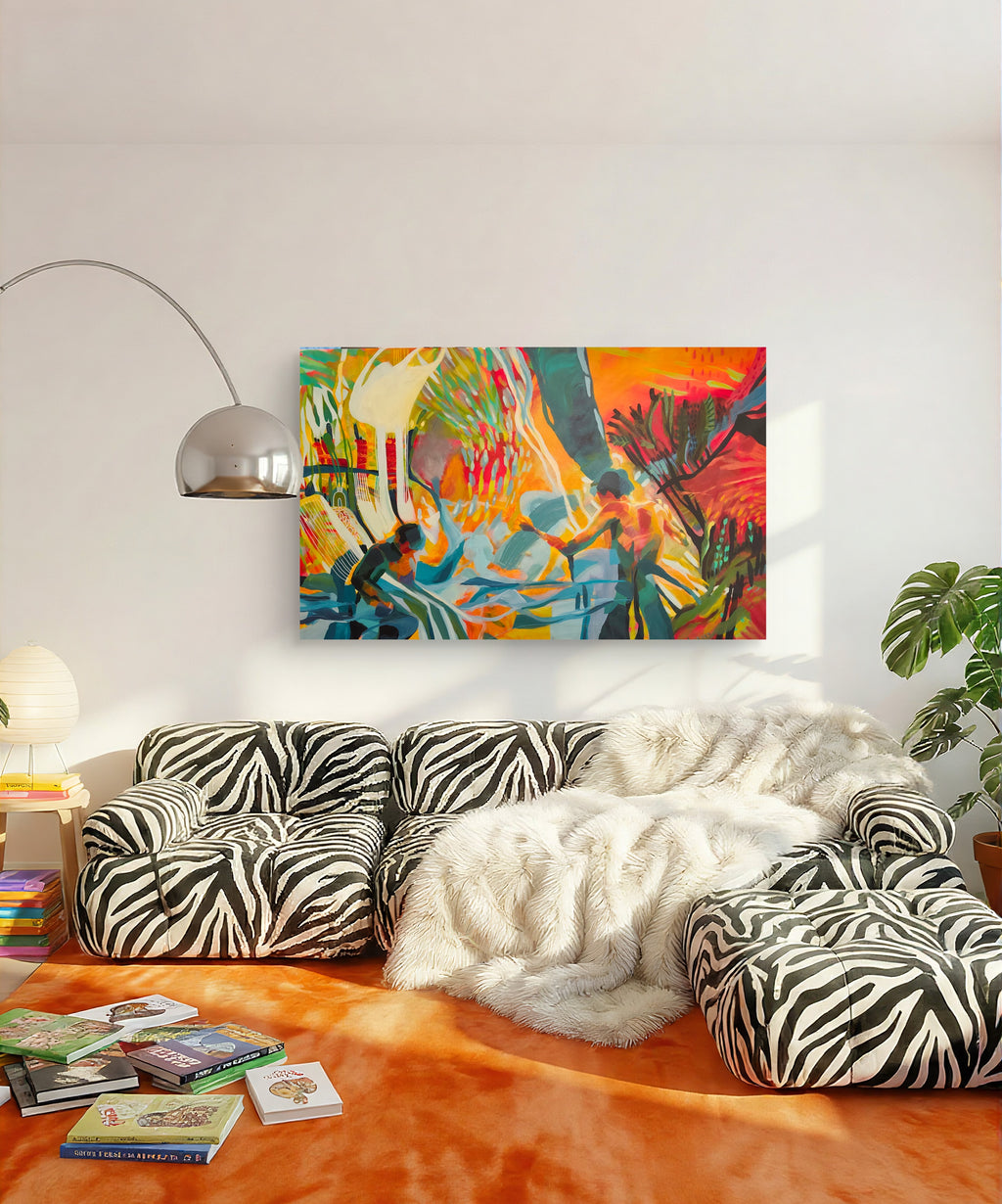 The baptism- Original Artwork