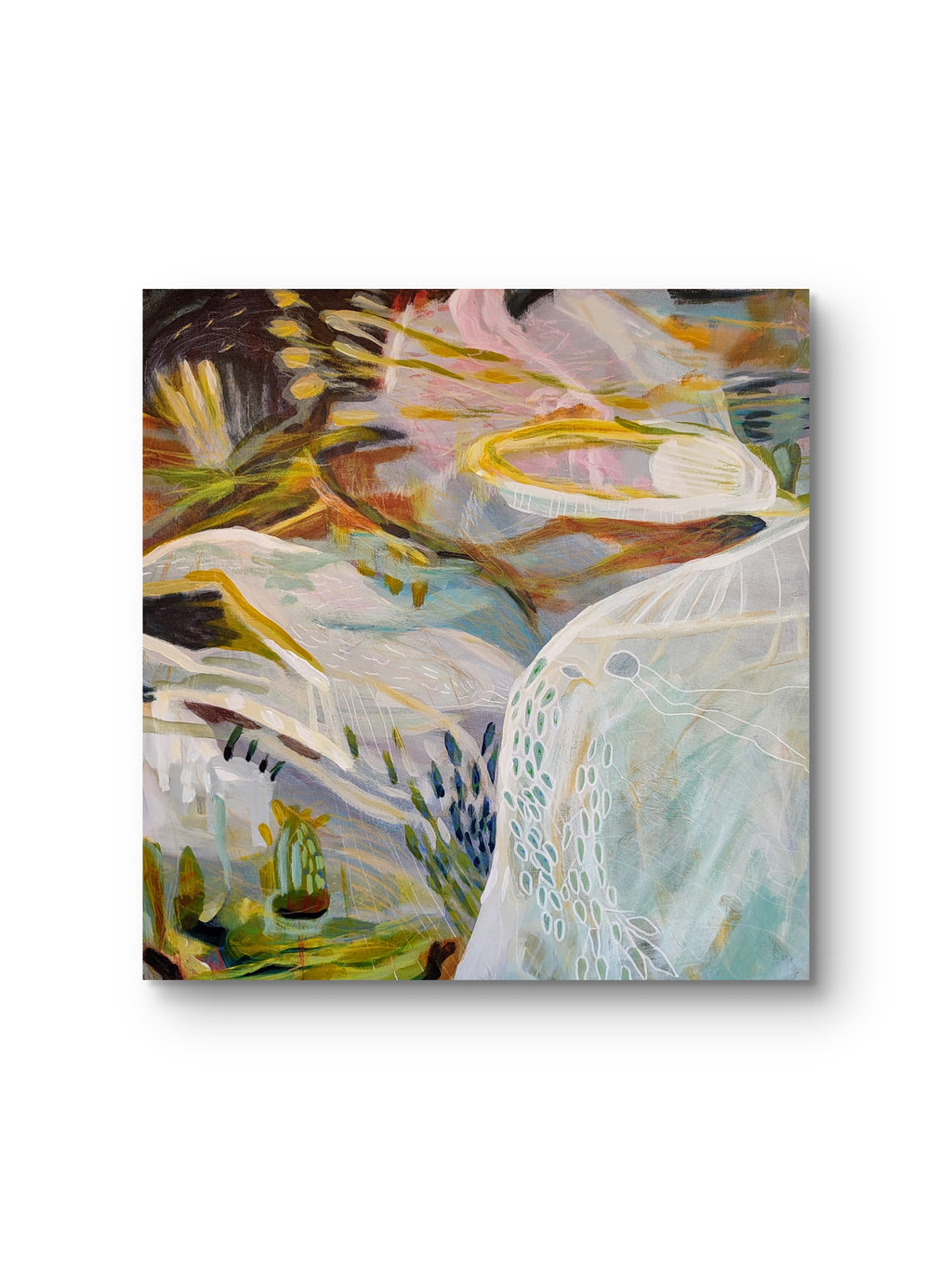 Muted green - Original Artwork
