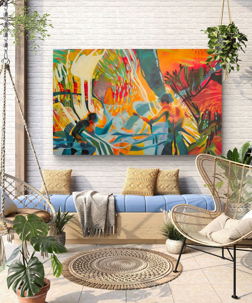 The baptism- Original Artwork