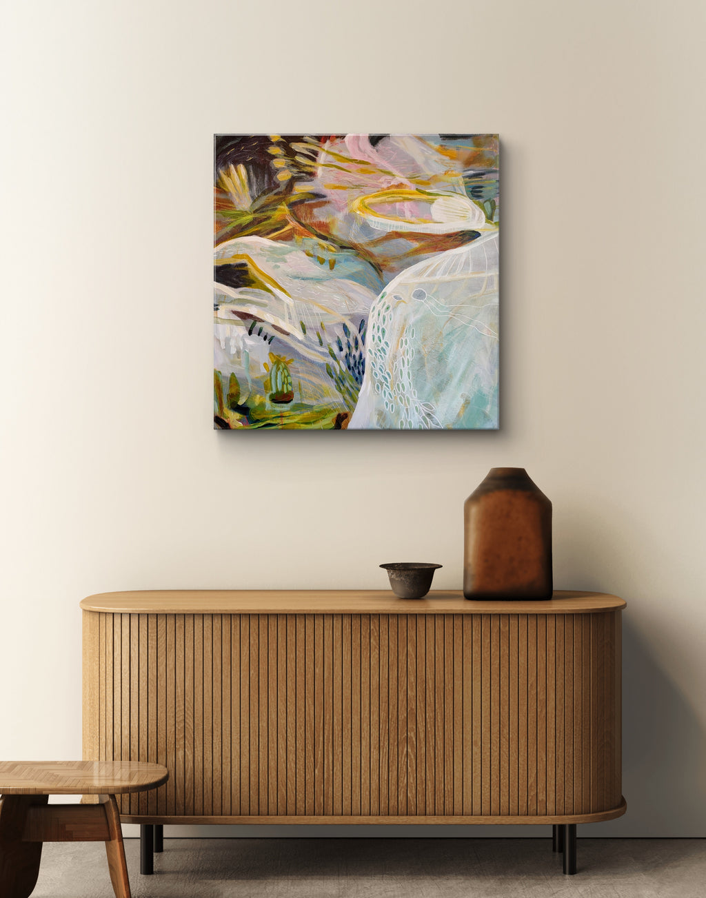 Muted green - Original Artwork