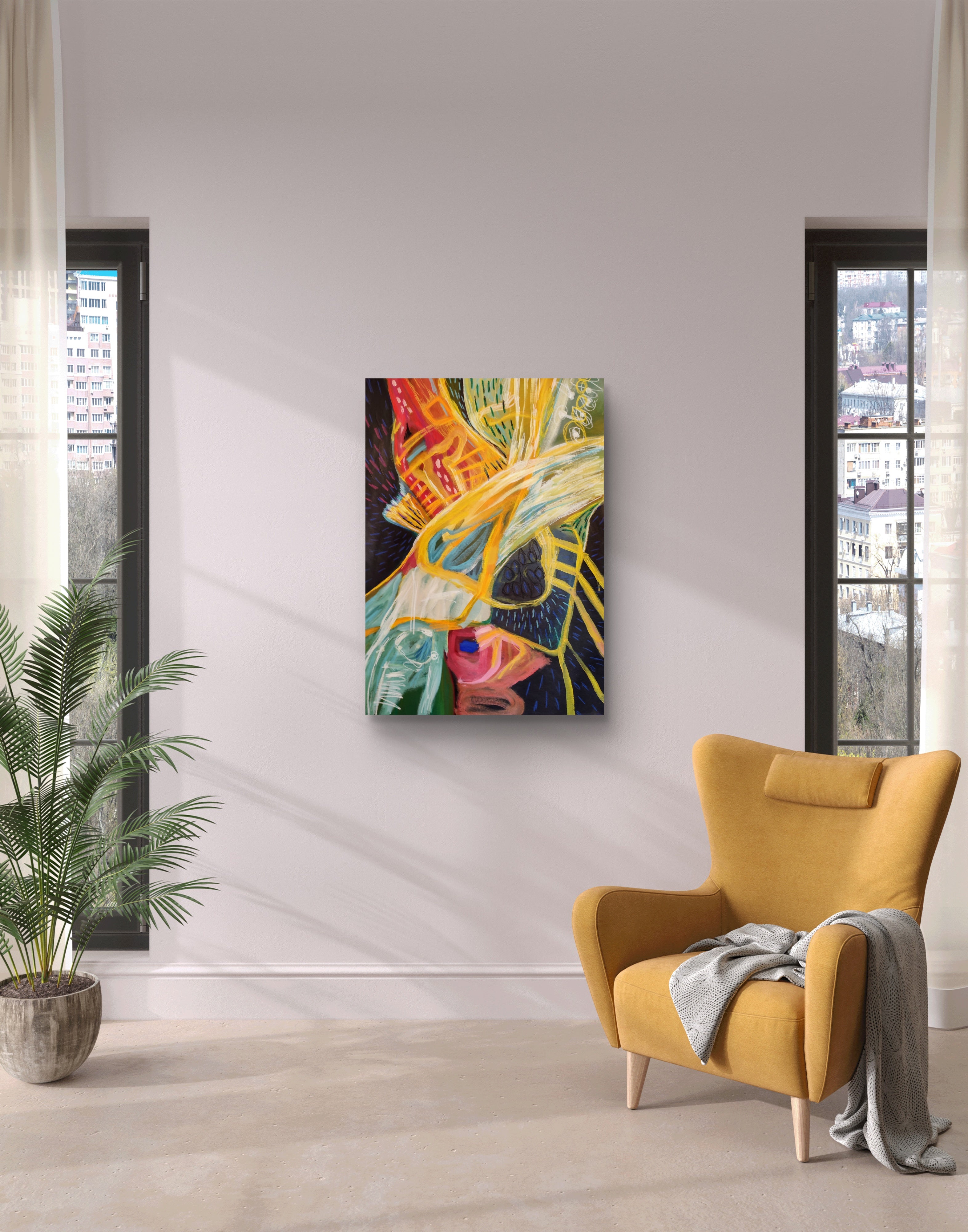 Like a fish in water - Original Artwork