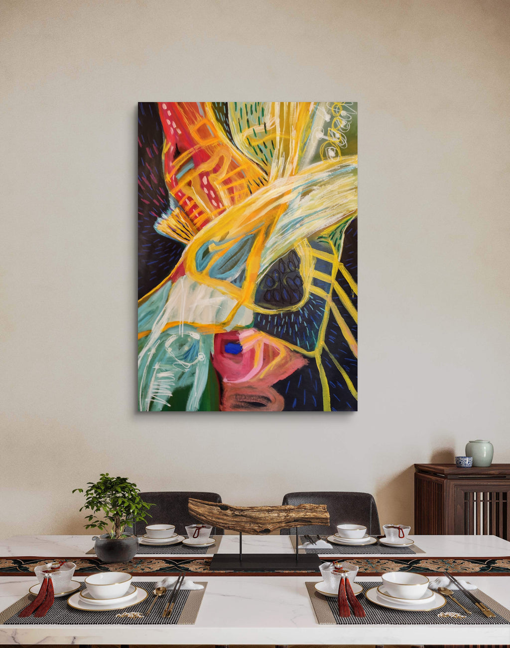 Like a fish in water - Original Artwork