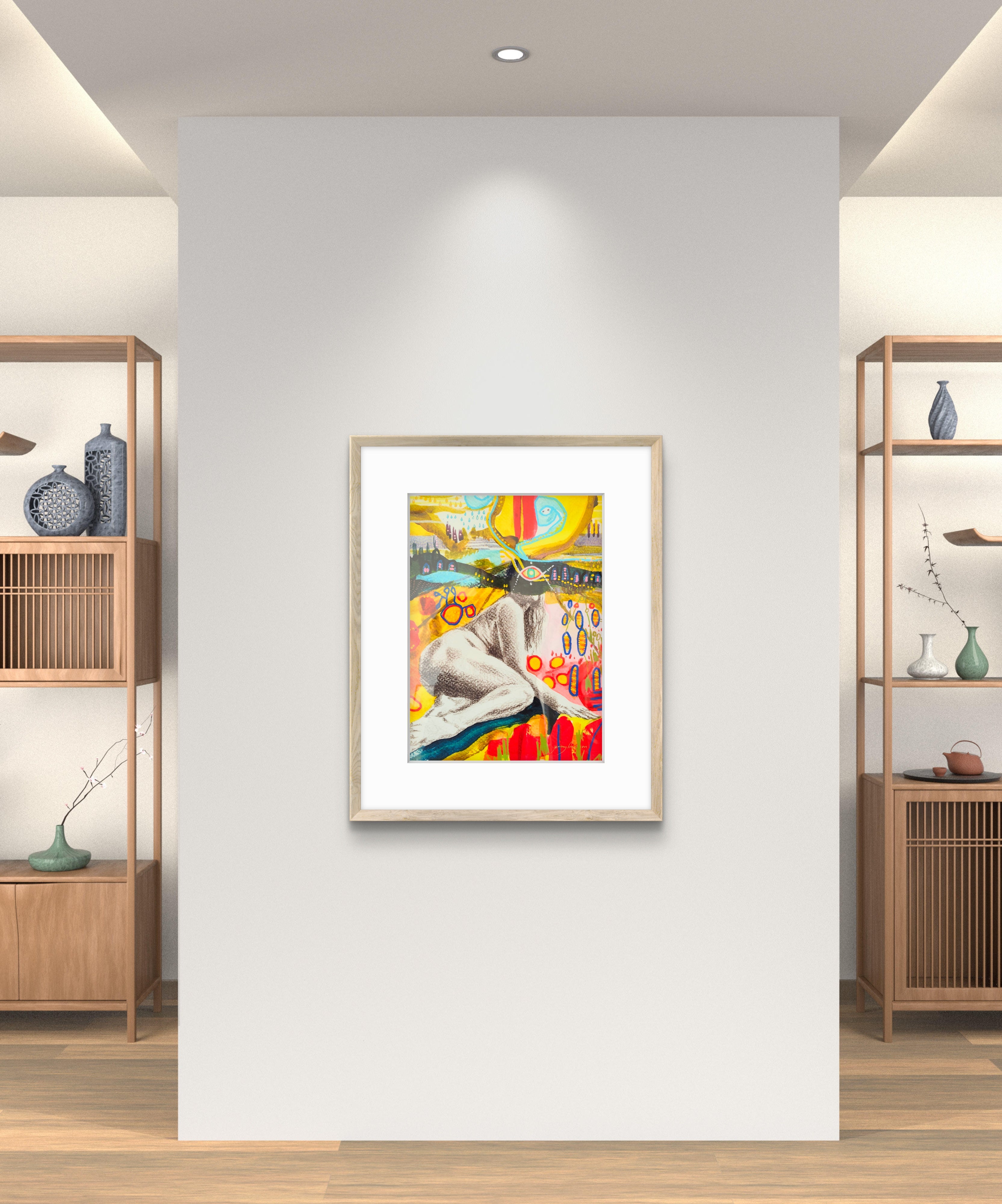 Urban picnic - Original Artwork