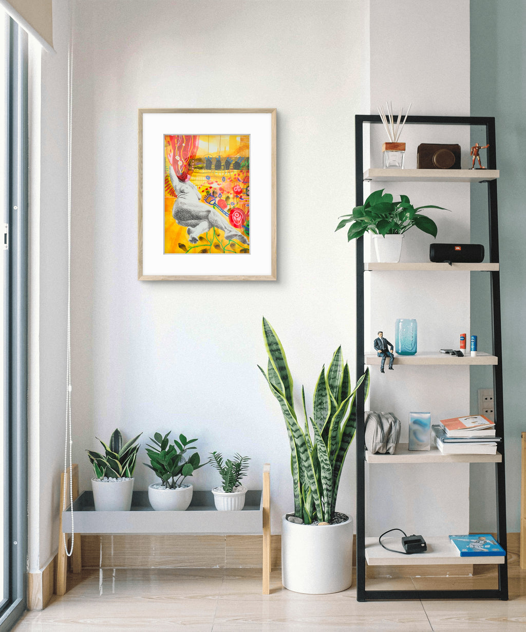 Seven flowers - Original Artwork