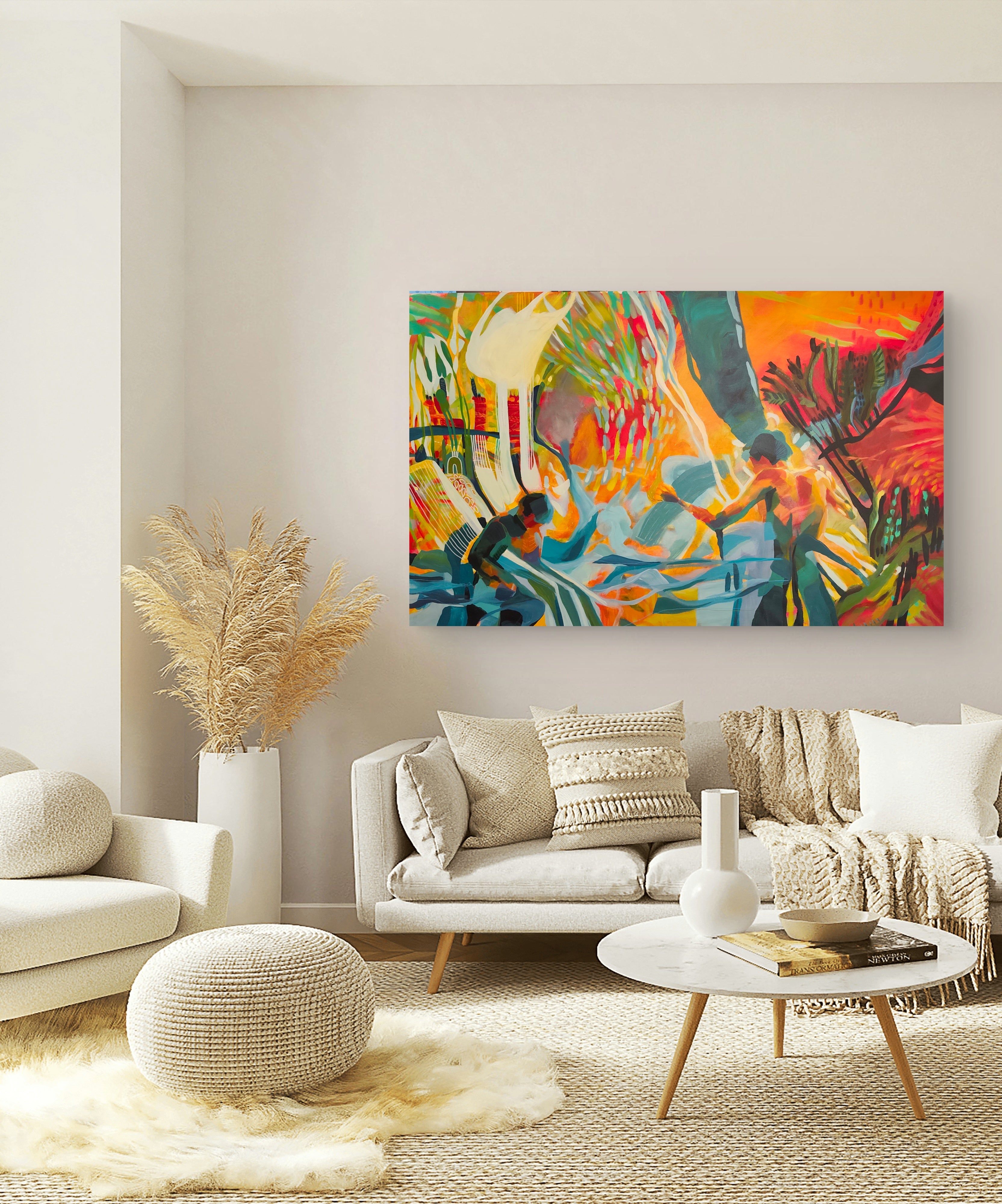 The baptism- Original Artwork